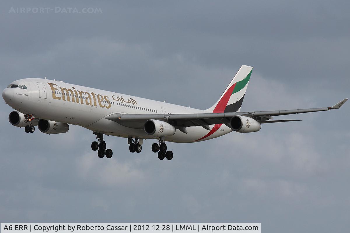 A6-ERR, 1997 Airbus A340-313 C/N 202, Runway 31