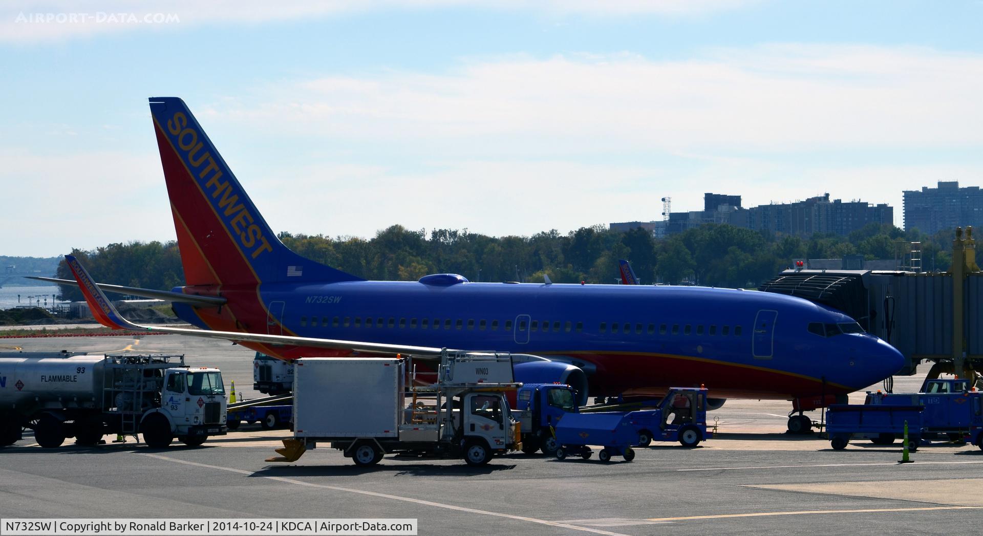 N732SW, 1999 Boeing 737-7H4 C/N 27864, At t he gate National