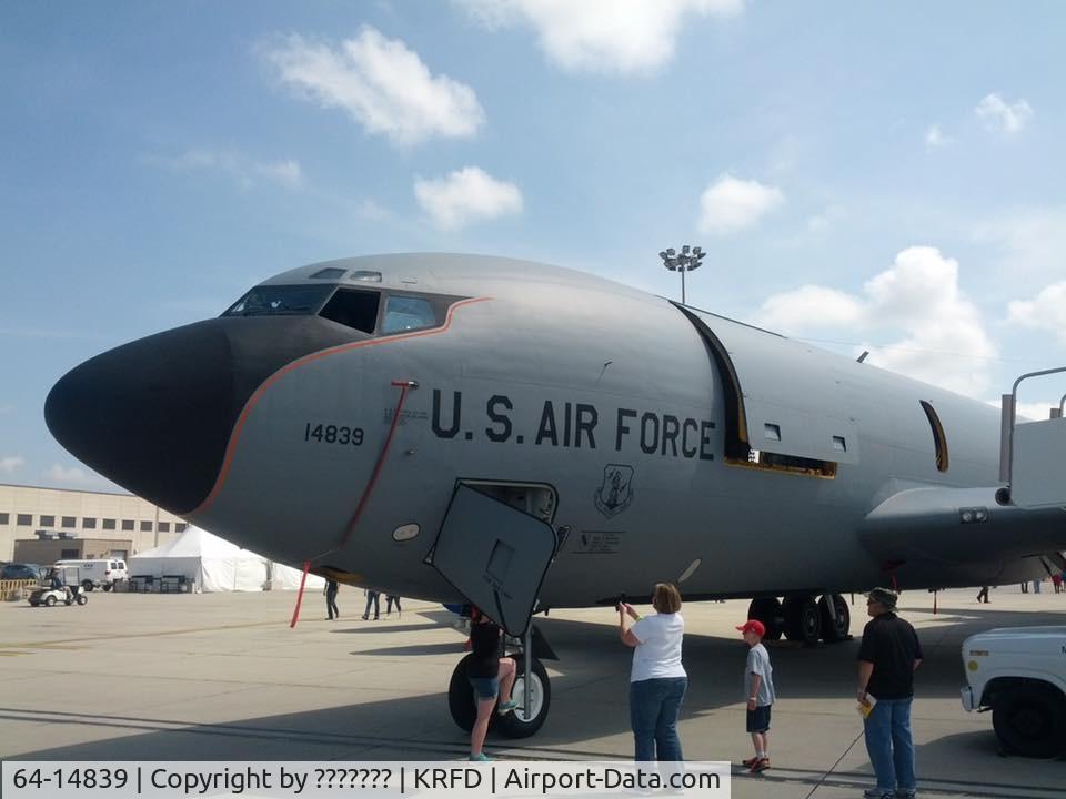 64-14839, 1964 Boeing KC-135R Stratotanker C/N 18779, Rockford, IL.  AirShow