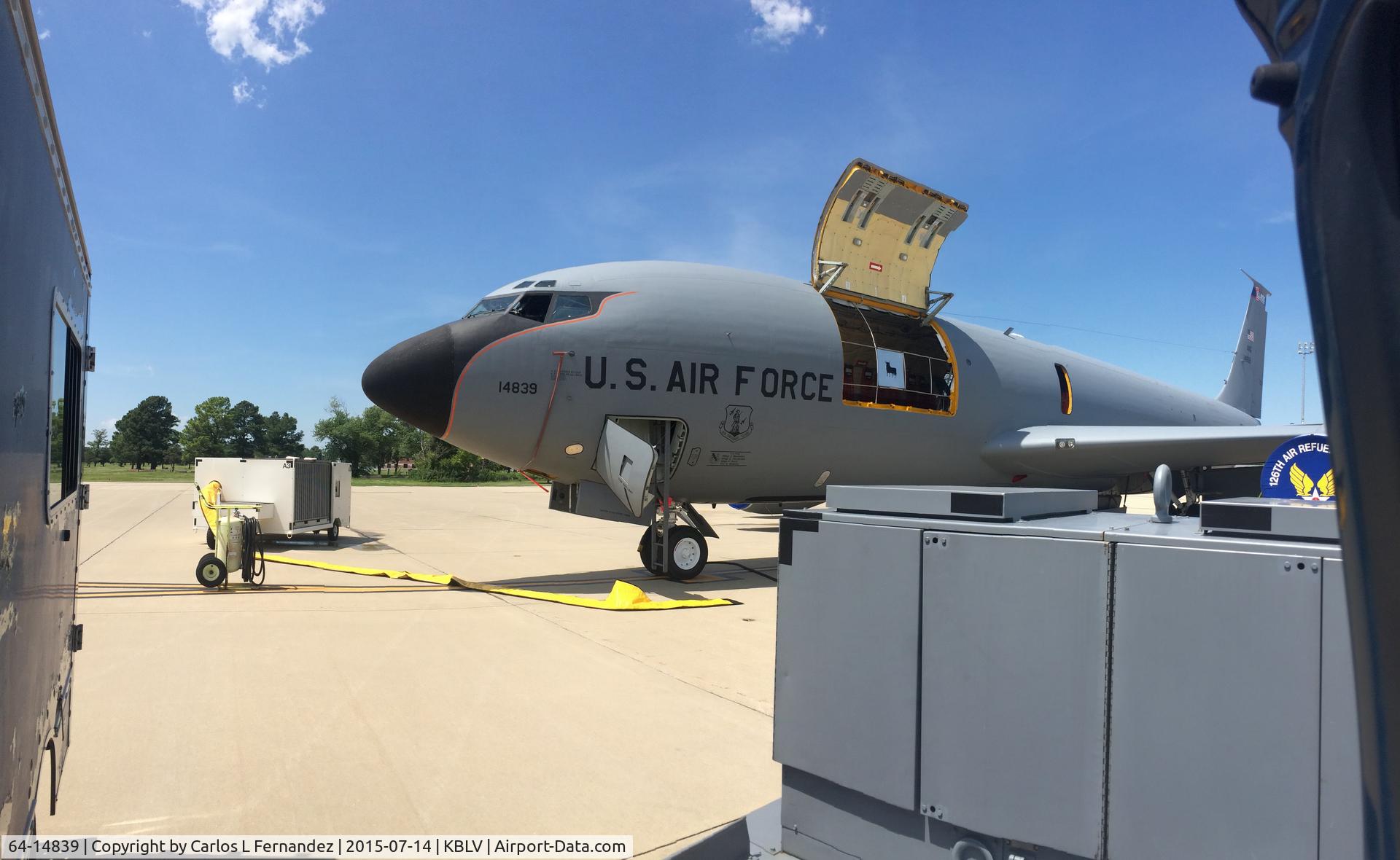 64-14839, 1964 Boeing KC-135R Stratotanker C/N 18779, Staying alive, tall and proud 64-14839