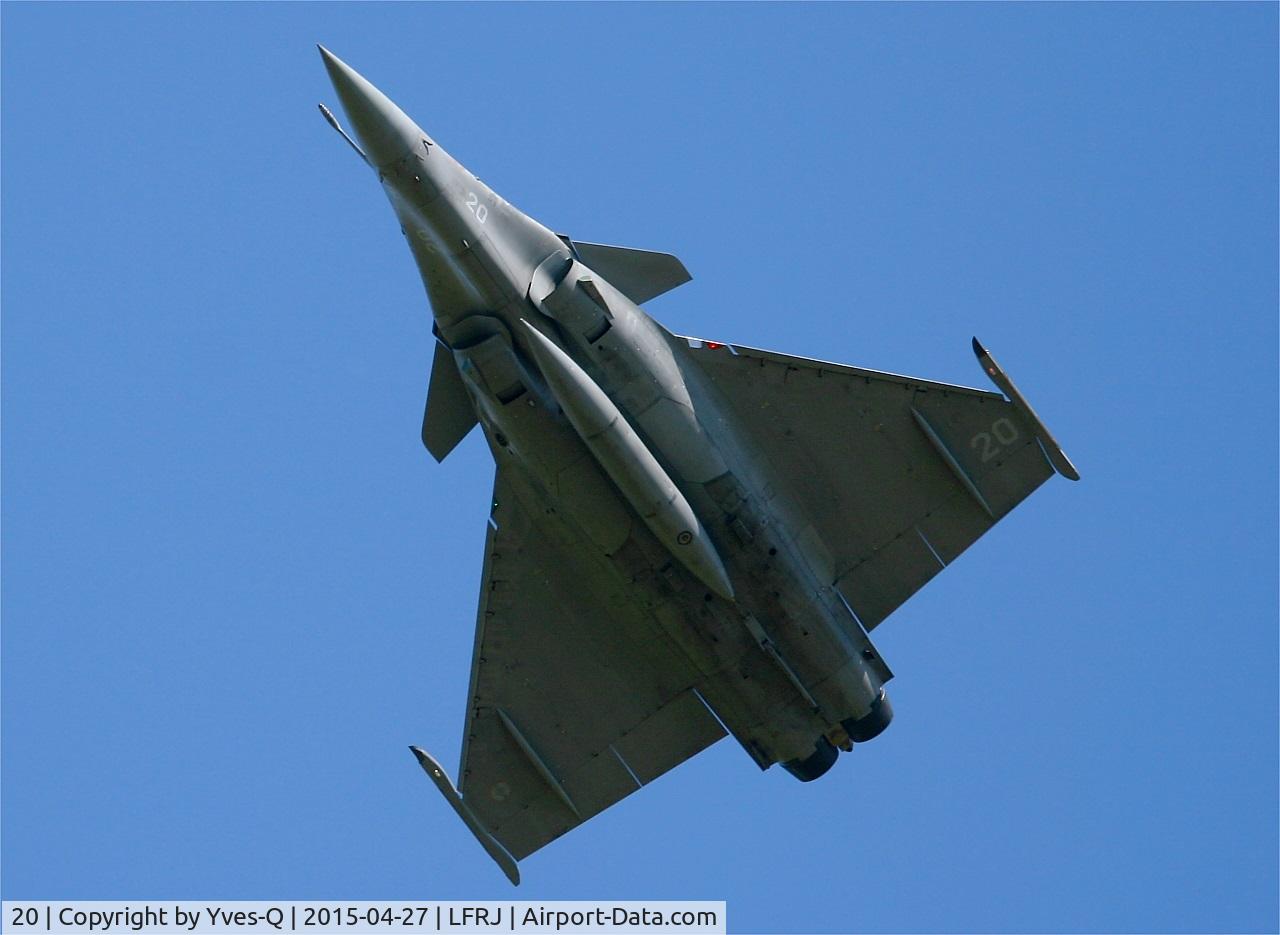 20, Dassault Rafale M C/N 20, Dassault Rafale M, Take off rwy 26, Landivisiau Naval Air Base (LFRJ)