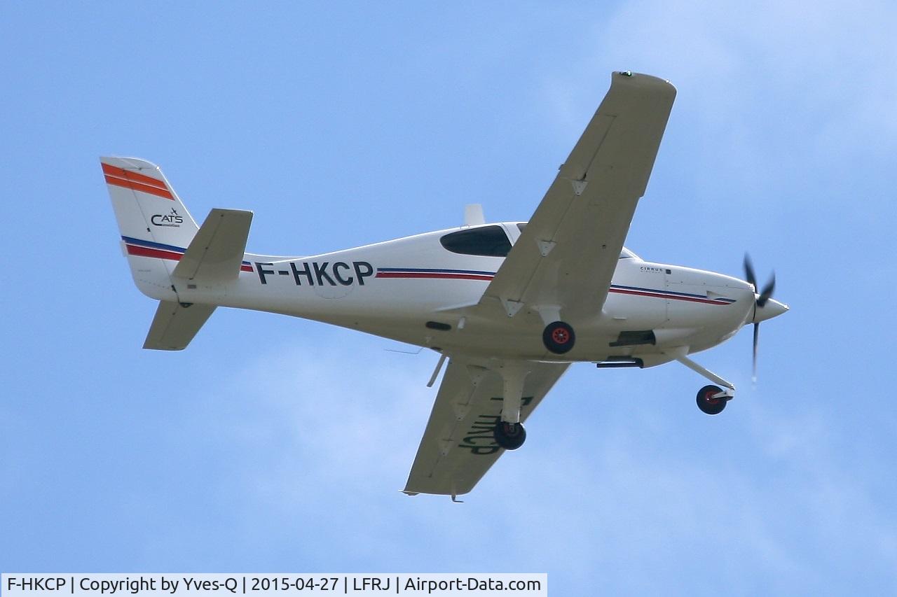 F-HKCP, 2012 Cirrus SR20 C/N 2196, Cirrus SR-20, Take off rwy 26, Landivisiau Naval Air Base (LFRJ)