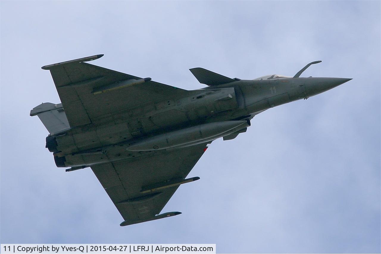 11, Dassault Rafale M C/N 11, Dassault Rafale M, Take off rwy 26, Landivisiau Naval Air Base (LFRJ)