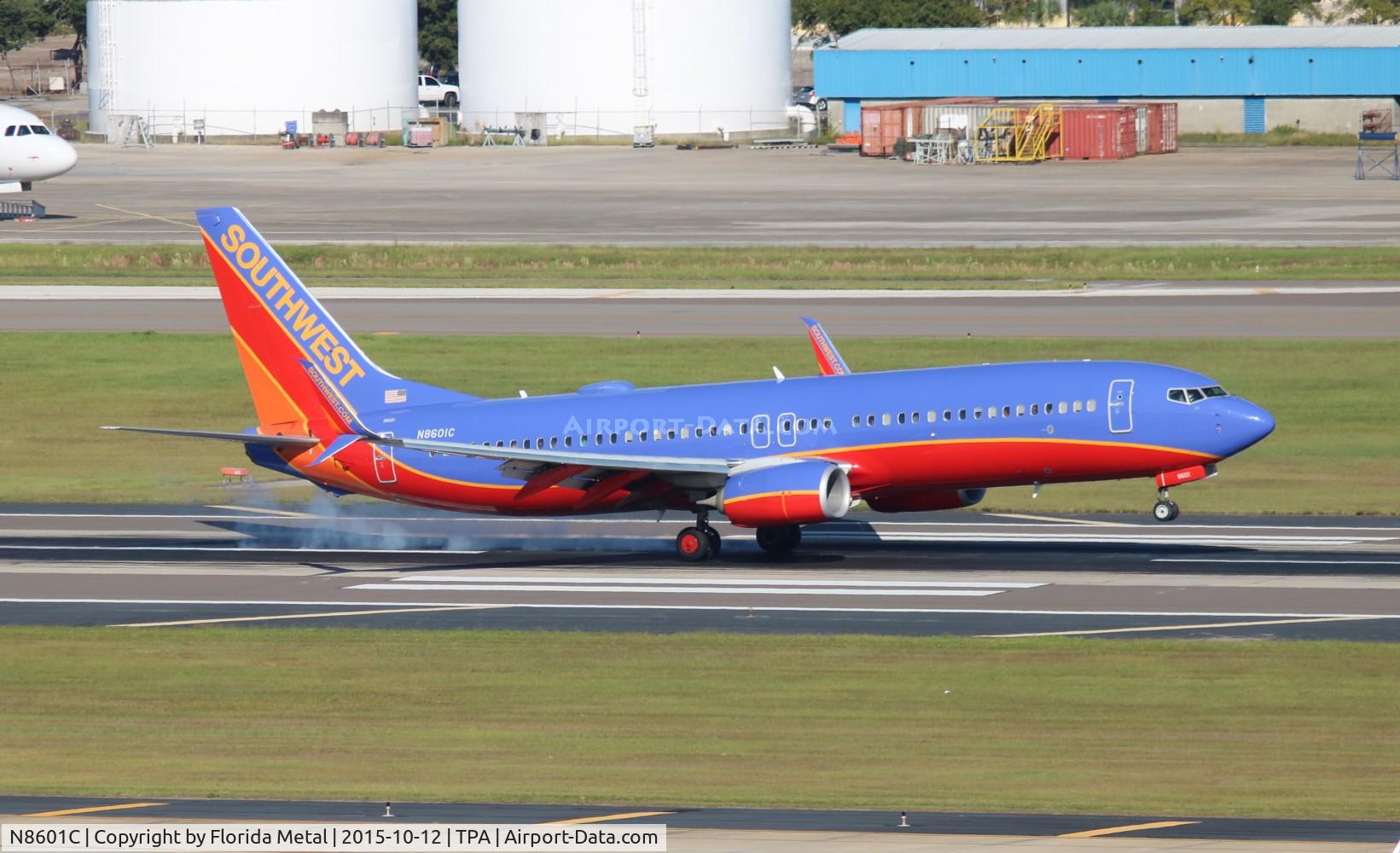 N8601C, 2012 Boeing 737-8H4 C/N 38874, Southwest