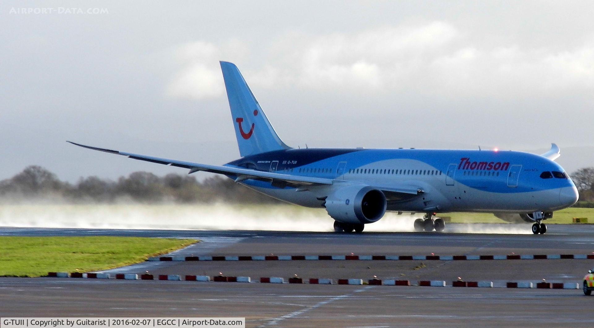 G-TUII, 2015 Boeing 787-8 Dreamliner C/N 37230, At Manchester