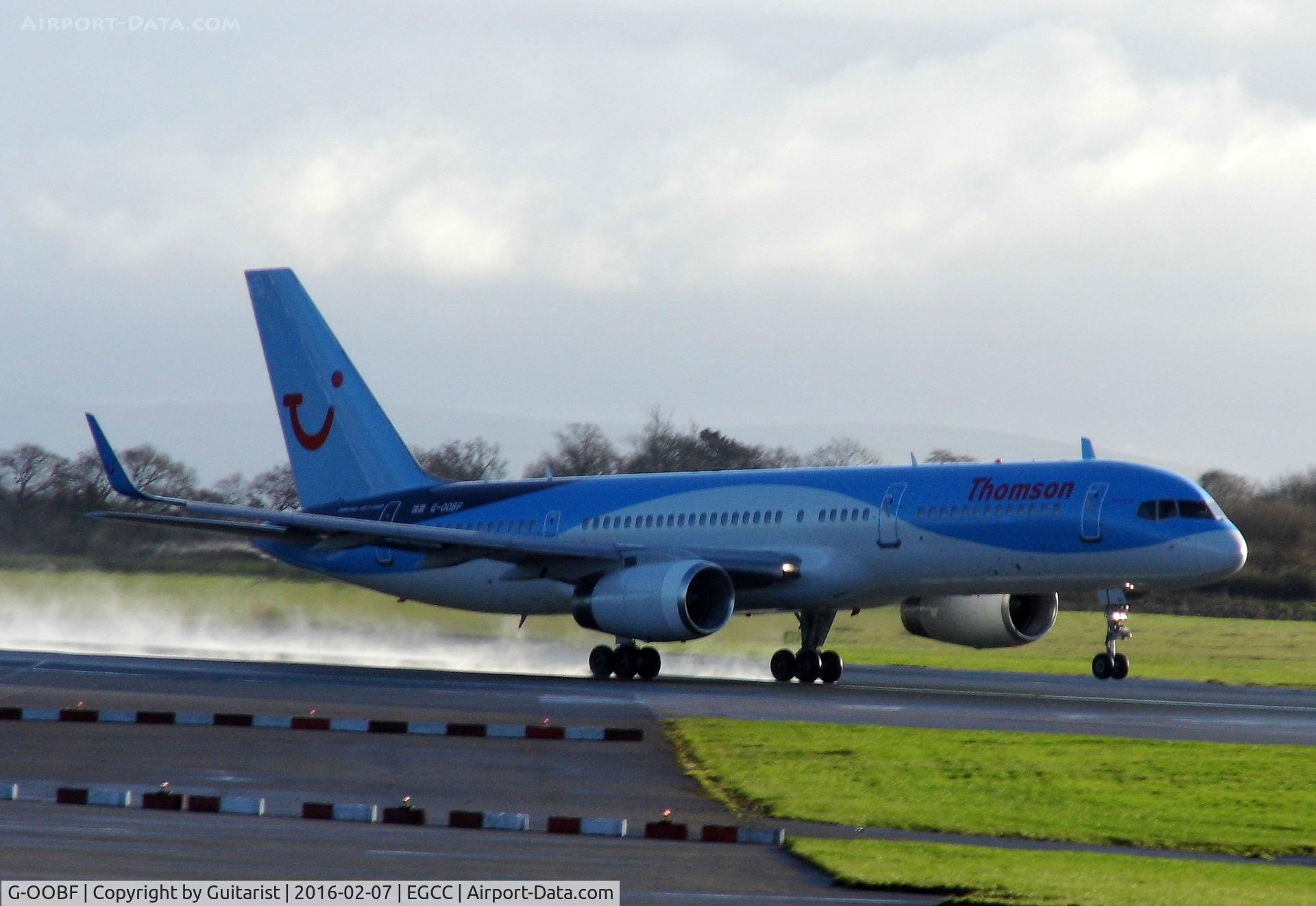 G-OOBF, 2004 Boeing 757-28A C/N 33101, At Manchester