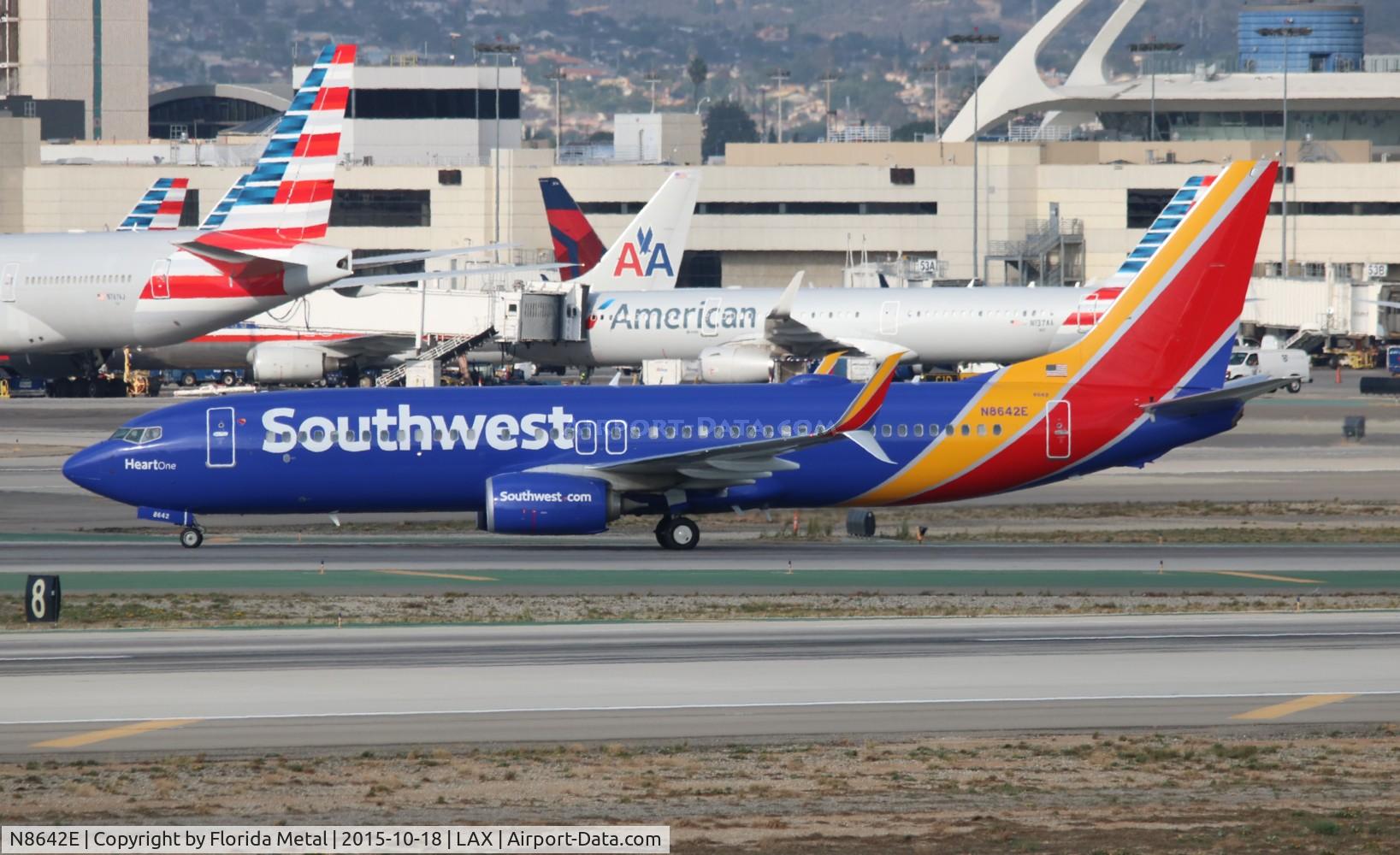 N8642E, 2014 Boeing 737-8H4 C/N 42525, Southwest