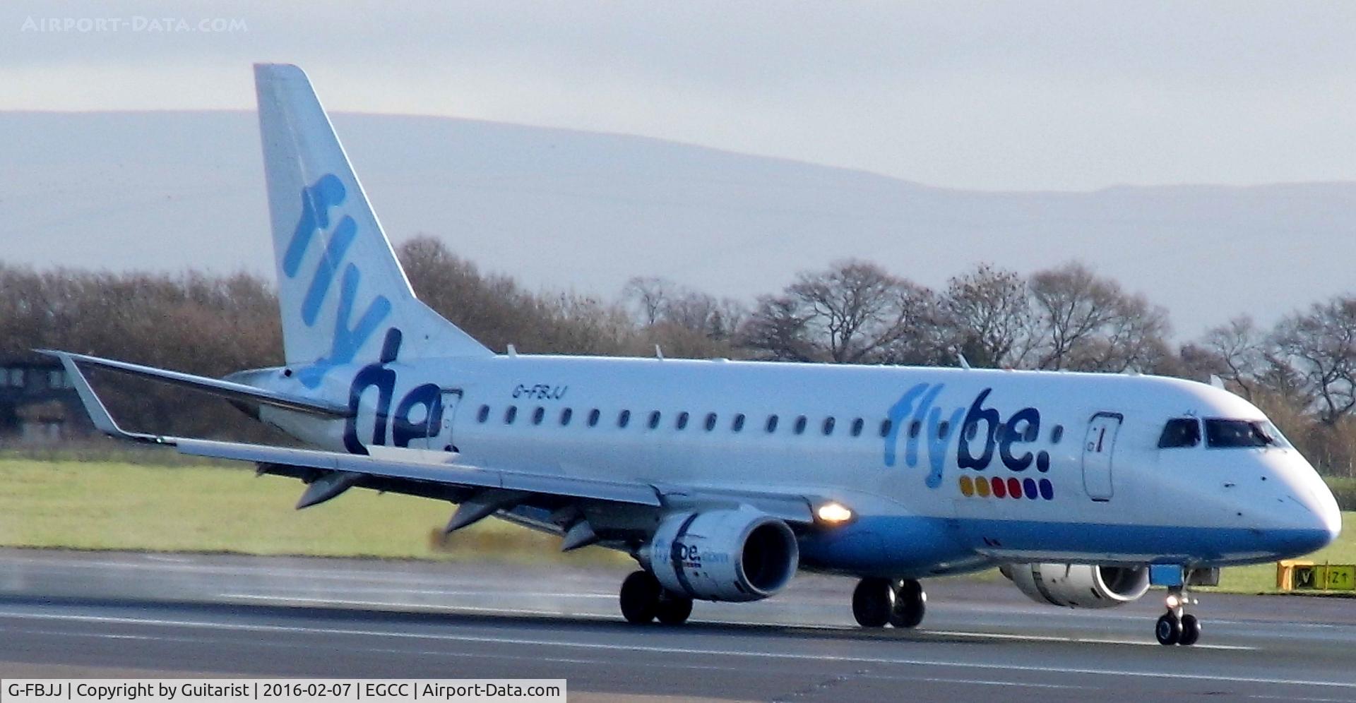 G-FBJJ, 2012 Embraer 175STD (ERJ-170-200) C/N 17000358, At Manchester