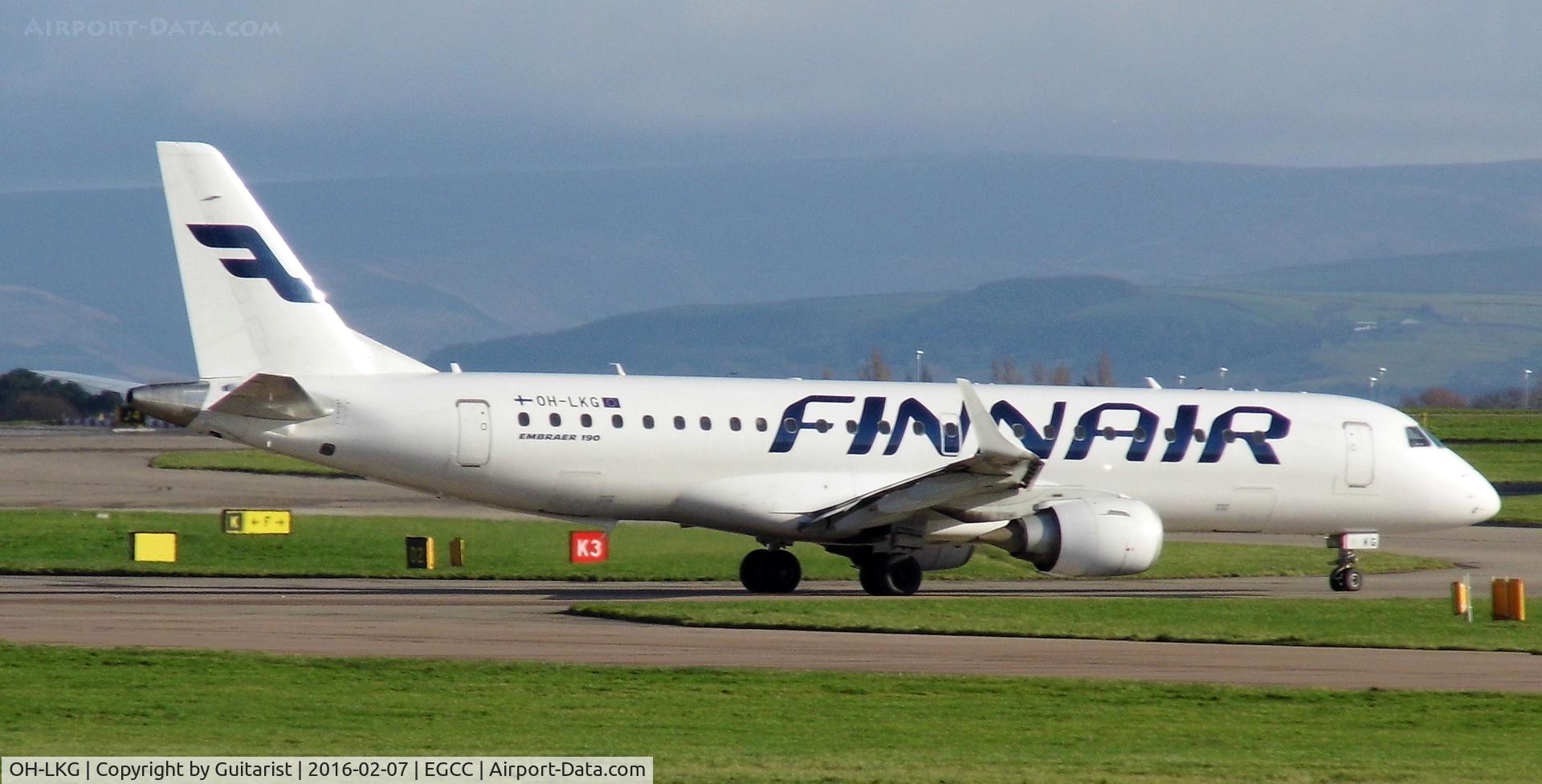 OH-LKG, 2007 Embraer 190LR (ERJ-190-100LR) C/N 19000079, At Manchester