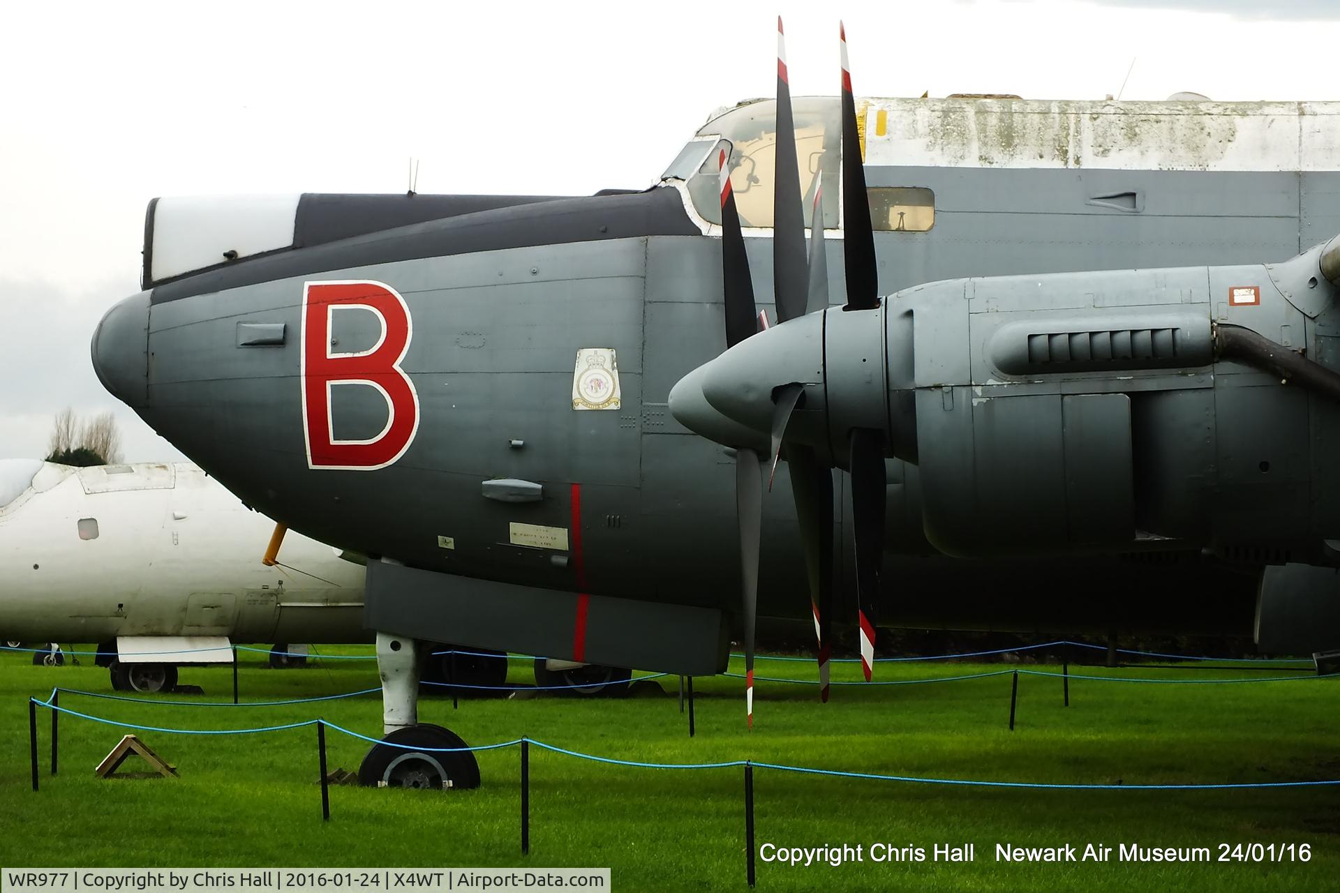 WR977, Avro 716 Shackleton MR.3 C/N Not found WR977, at the Newark Air Museum