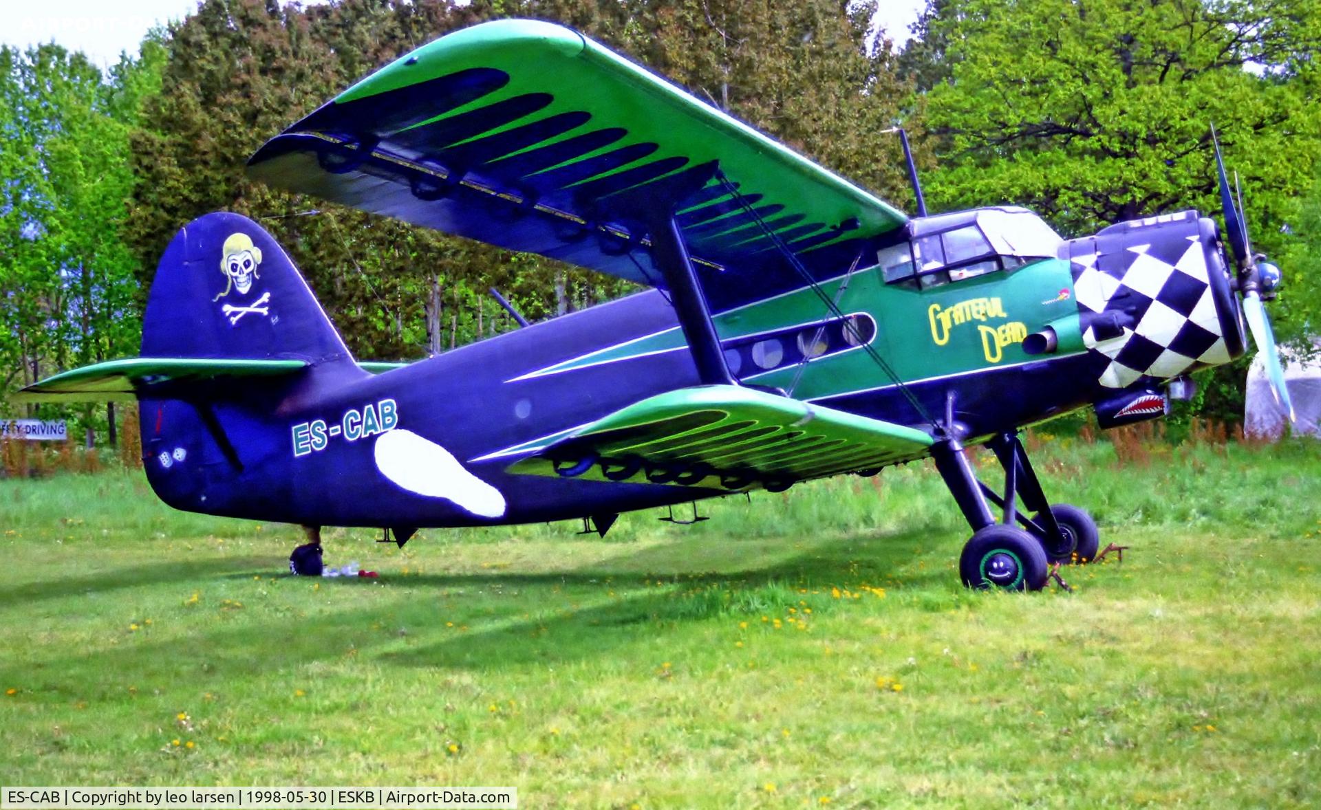 ES-CAB, 1986 PZL-Mielec An-2R C/N 1G219-07, ESKB Barkaby 30.5.98