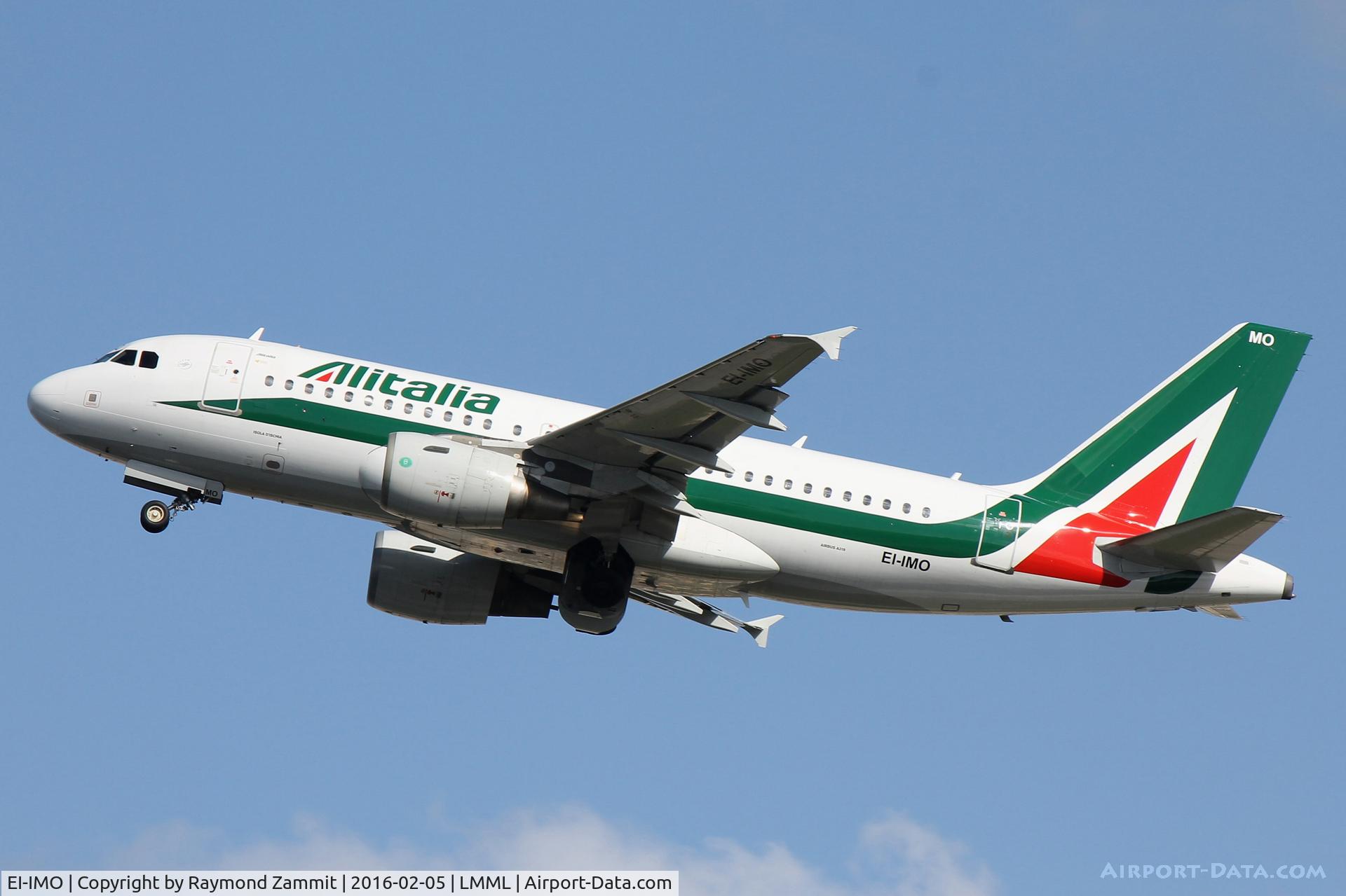 EI-IMO, 2002 Airbus A319-112 C/N 1770, A319 EI-IMO Alitalia