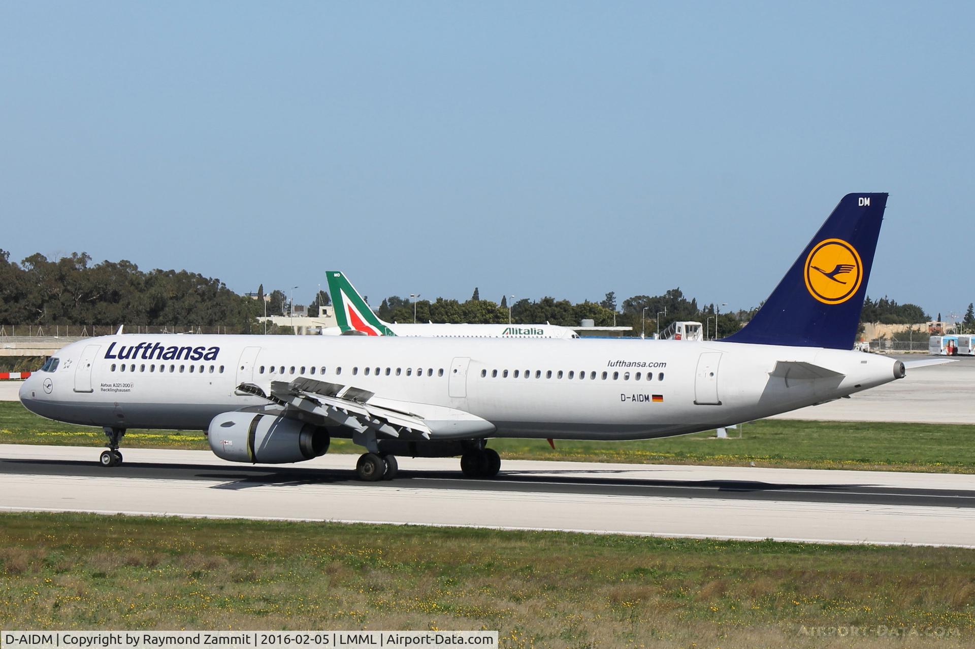 D-AIDM, 2011 Airbus A321-231 C/N 4916, A321 D-AIDM Lufthansa