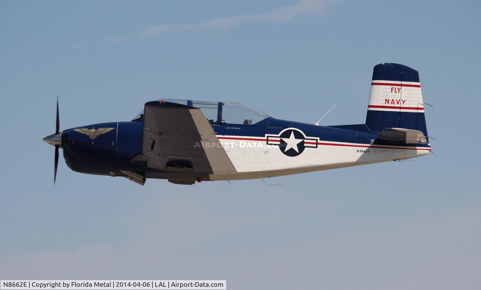 N8662E, 1955 Beech D-45 Mentor C/N BG-33, T-34 Mentor