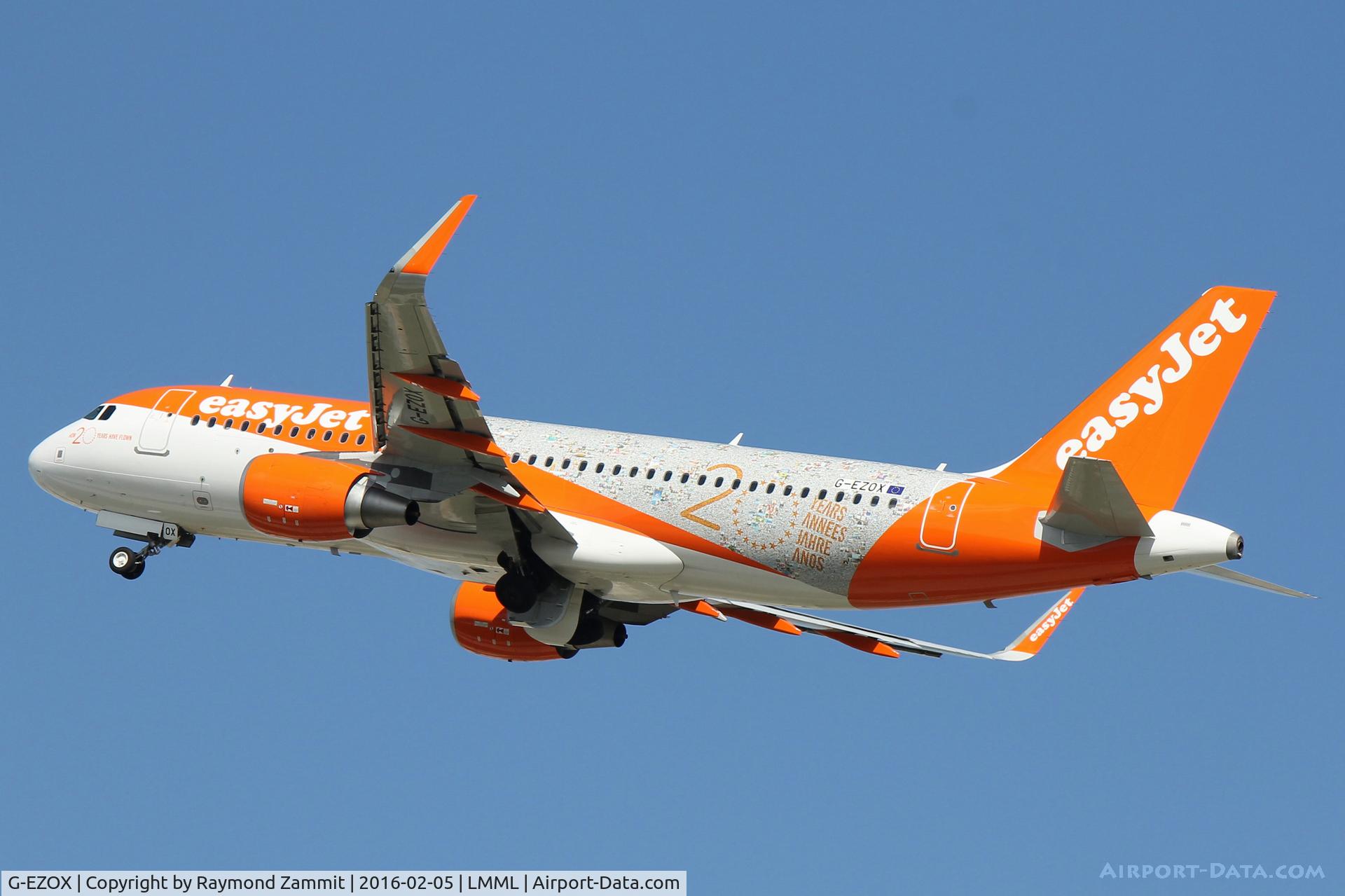 G-EZOX, 2015 Airbus A320-214 C/N 6837, A320 G-EZOX Easyjet