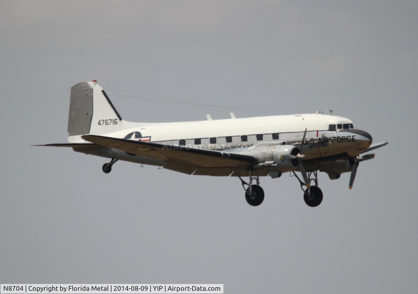 N8704, 1944 Douglas DC3C-S4C4G (TC-47B-30-DK) C/N 33048, Yankee Doodle Dandy