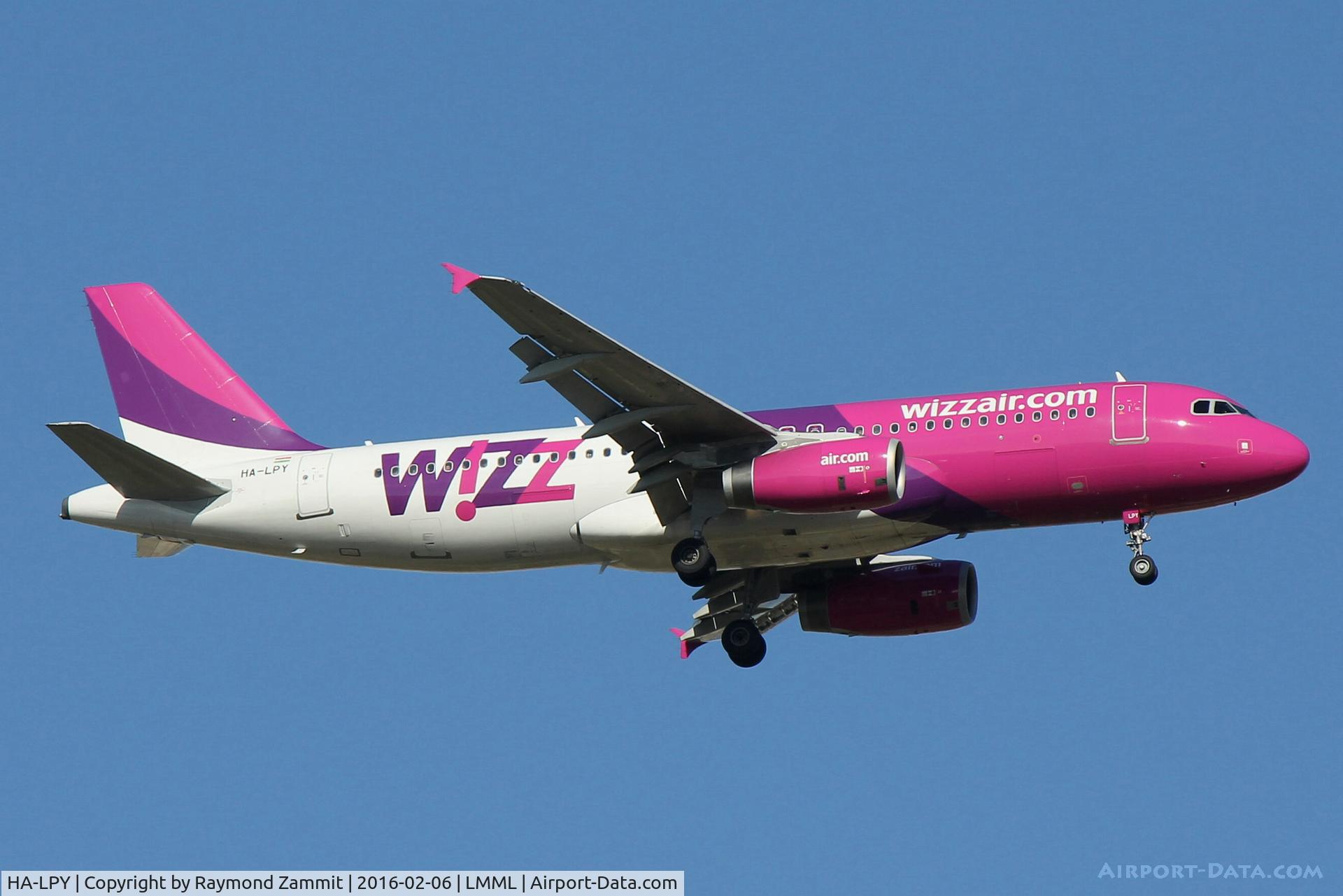 HA-LPY, 2009 Airbus A320-232 C/N 4109, A320 HA-LPY Wizzair