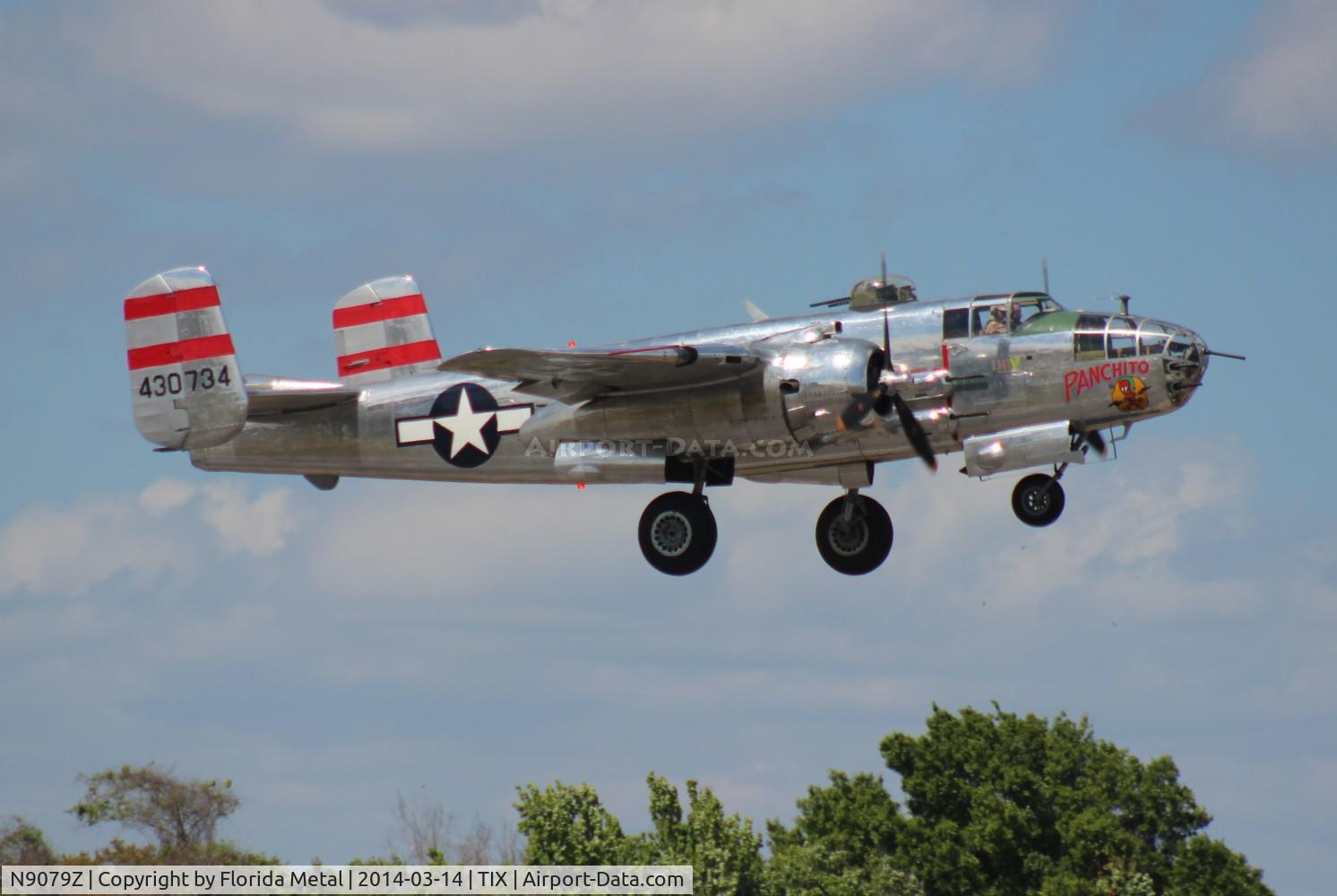 N9079Z, 1944 North American TB-25N Mitchell C/N 108-34009, Panchito