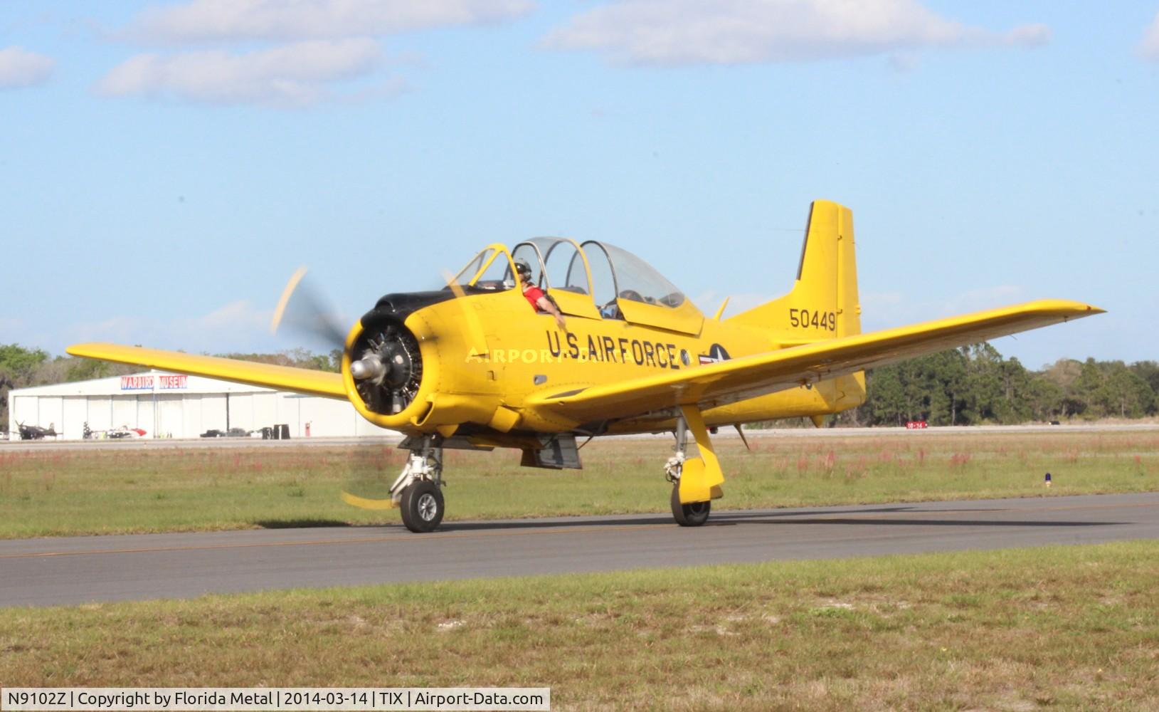 N9102Z, 1951 North American T-28A Trojan C/N 171-7, T-28A Trojan