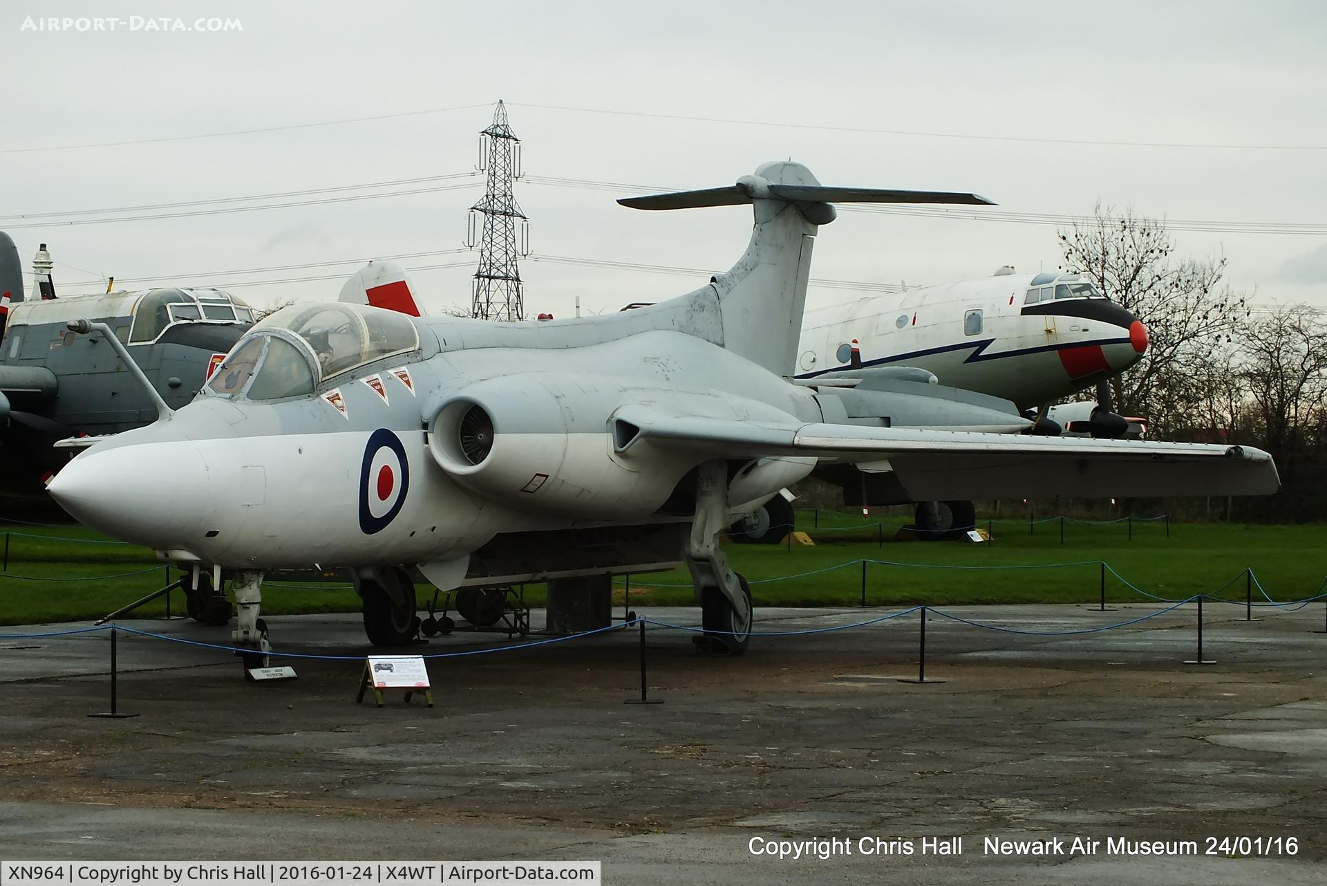 XN964, 1963 Blackburn Buccaneer S.1 C/N B3-19-62, at the Newark Air Museum