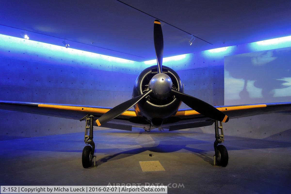 2-152, Mitsubishi A6M3 Zero C/N 3844, At the Auckland Museum