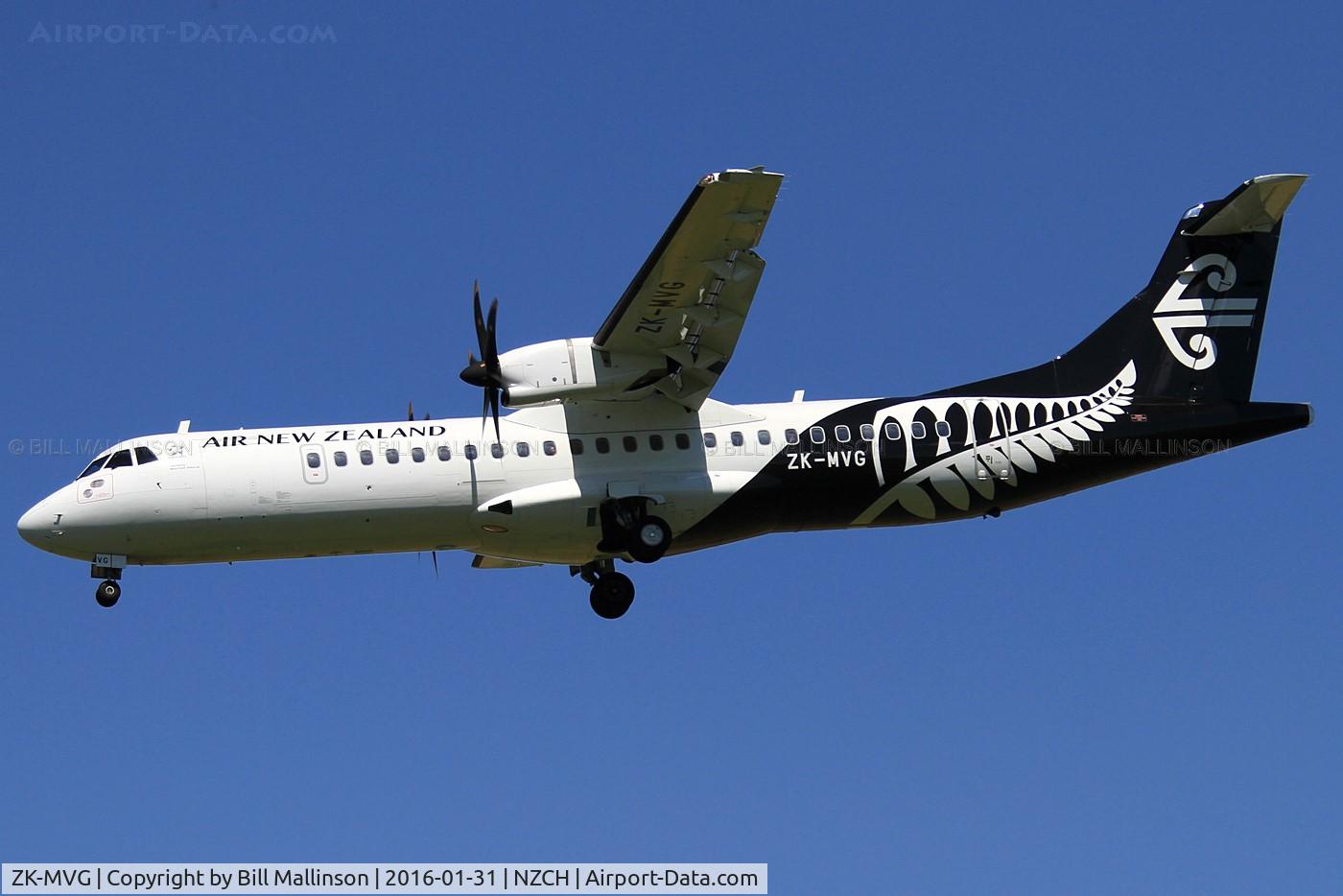ZK-MVG, 2015 ATR 72-600 C/N 1264, FINALS TO 02
