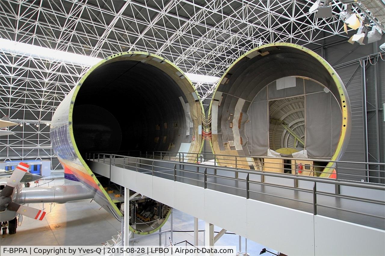 F-BPPA, 1969 Aero Spacelines 377SGT Super Guppy Turbine C/N 0002, Aero-spacelines SUPER GUPPY 377 SGT-201, Preserved at Aeroscopia Museum, Toulouse-Blagnac