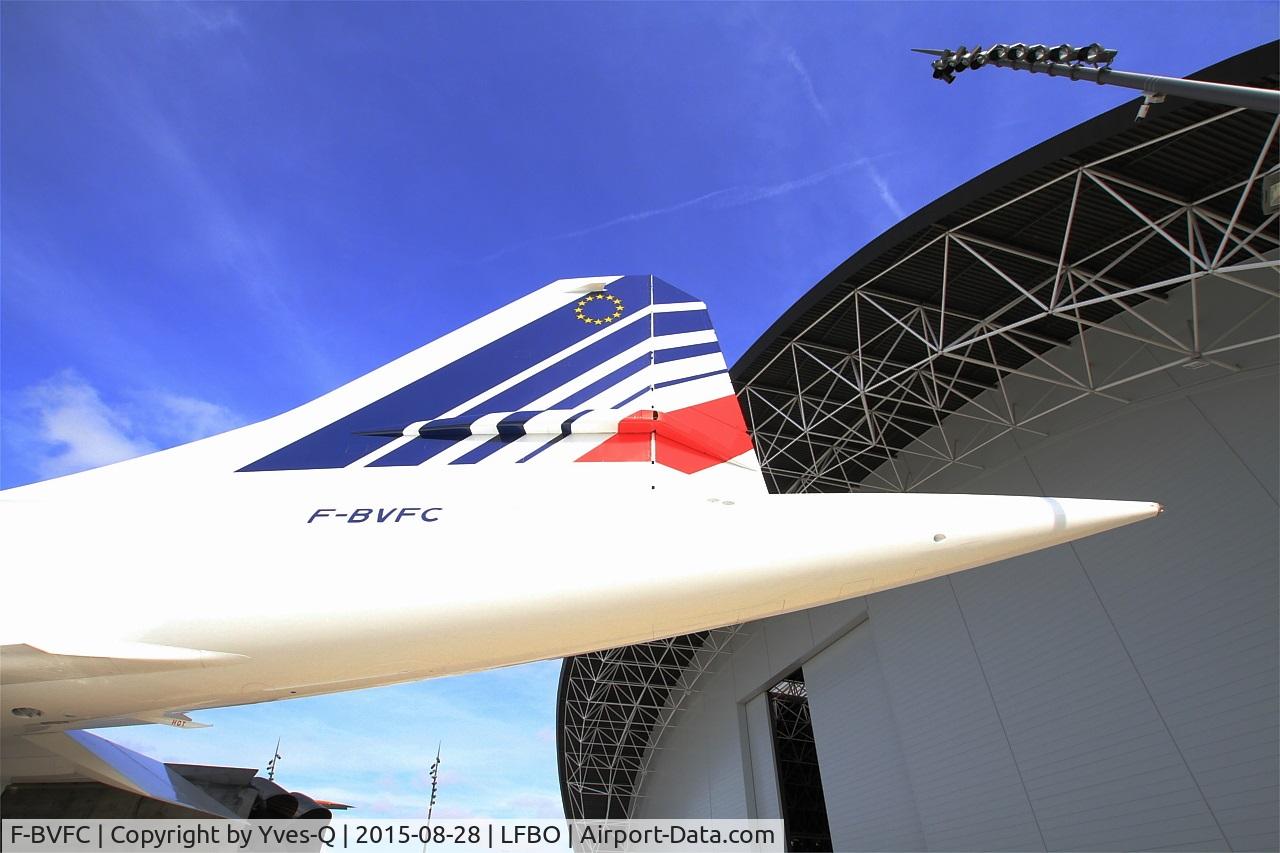 F-BVFC, 1976 Aerospatiale-BAC Concorde 101 C/N 9, Aerospatiale-BAC Concorde 101, preserved at Aeroscopia museum, Toulouse-Blagnac