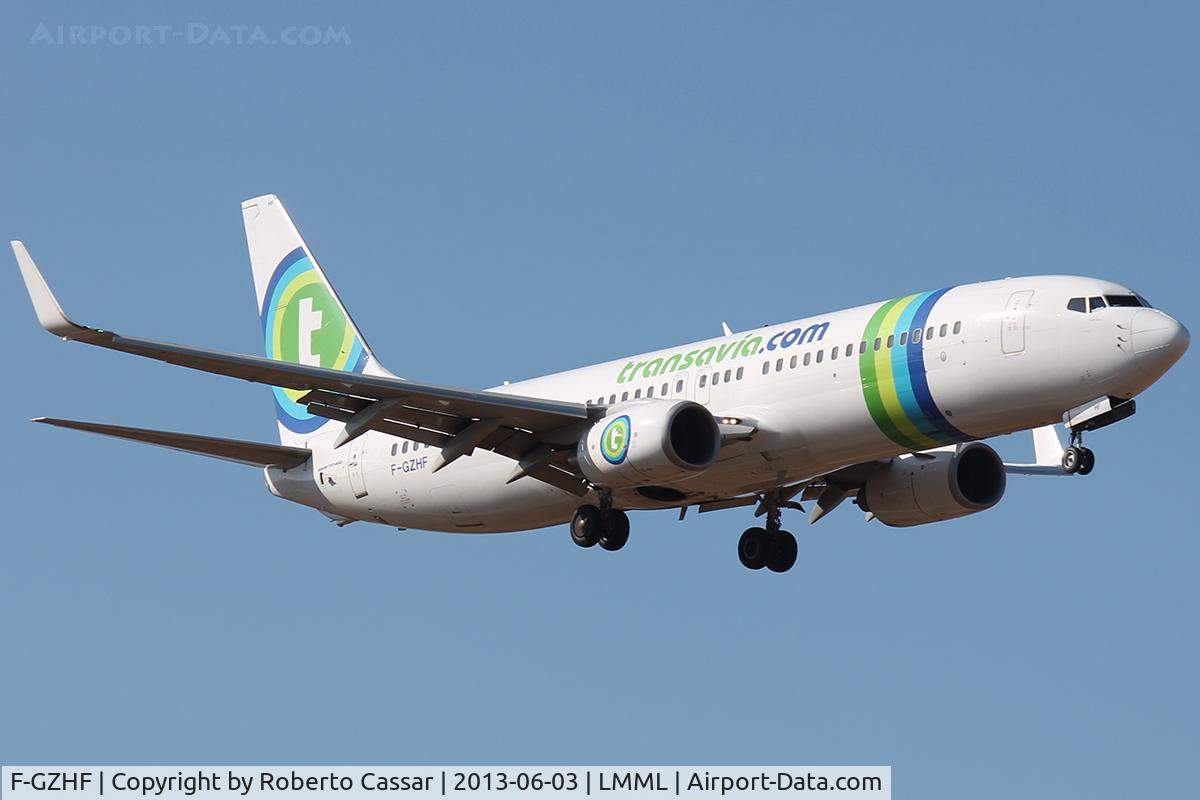 F-GZHF, 2009 Boeing 737-8K2 C/N 29677, Runway 31