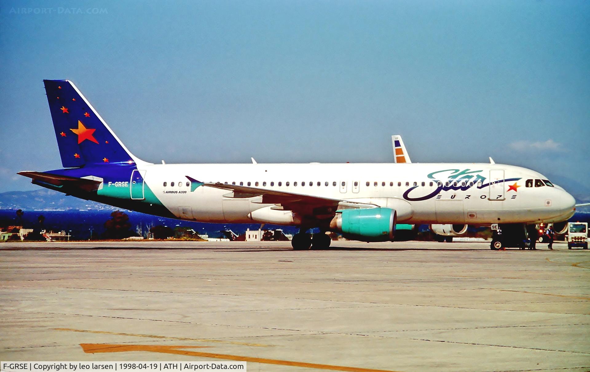 F-GRSE, 1997 Airbus A320-214 C/N 657, Athens 19.4.98