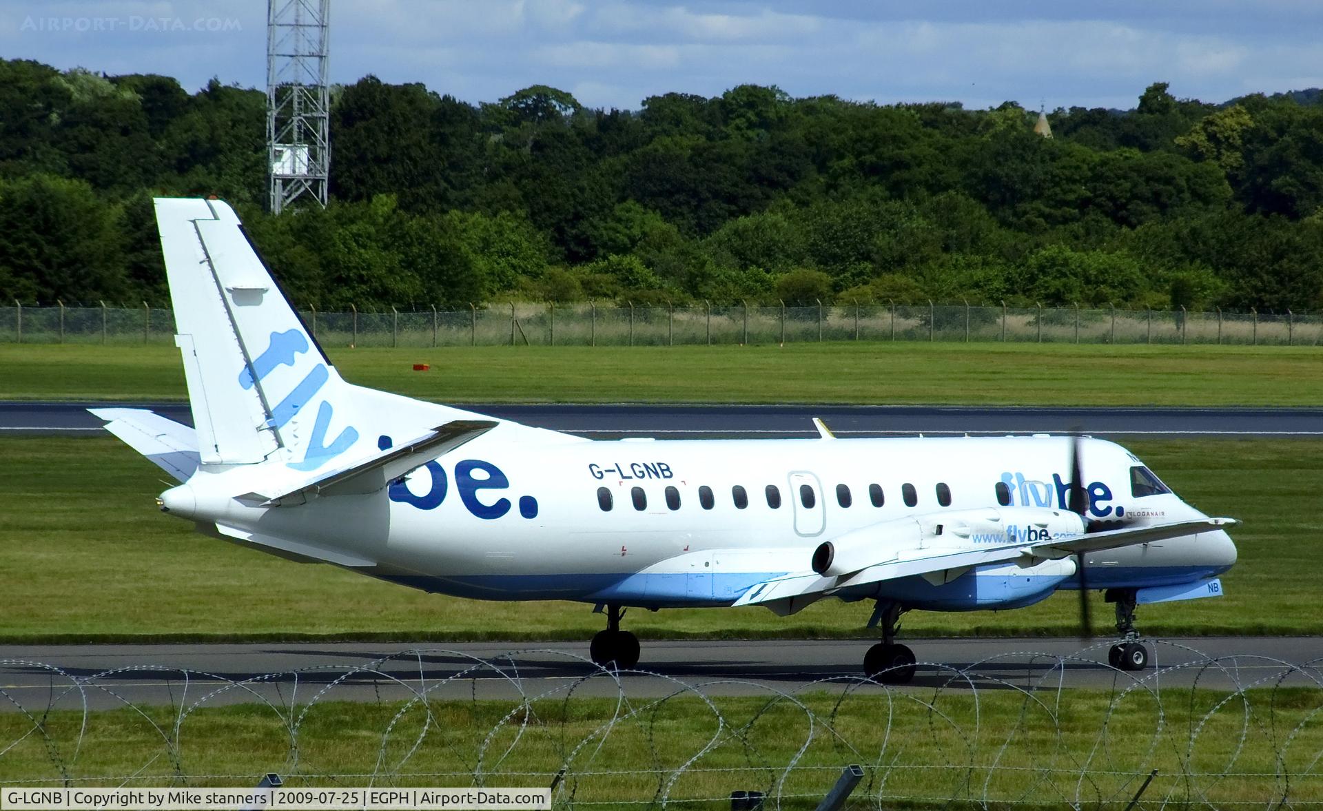 G-LGNB, 1990 Saab SF340B C/N 340B-216, Loganair SF.340B