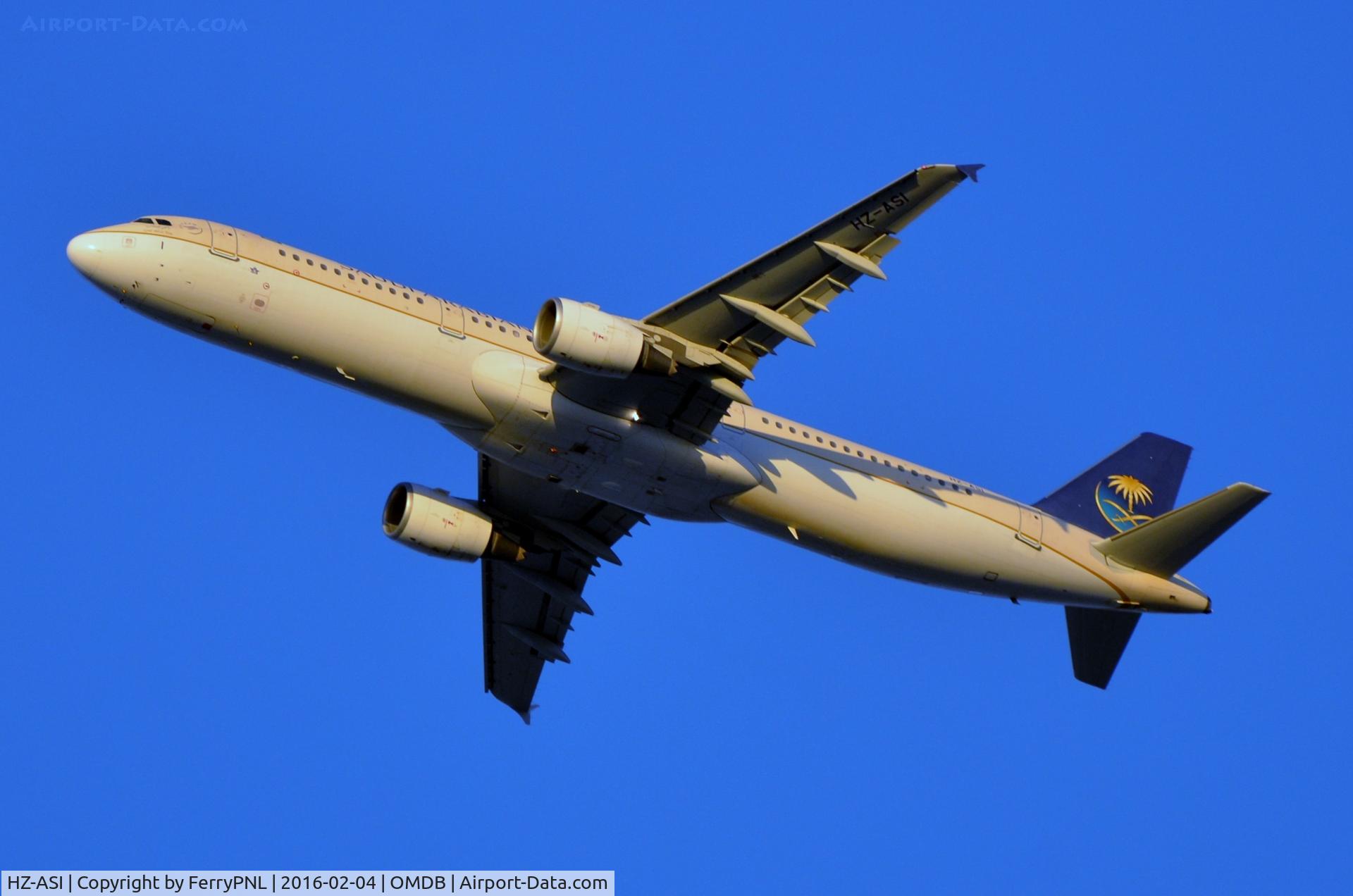 HZ-ASI, 2011 Airbus A321-211 C/N 4542, Saudi A321 late afternoon departure