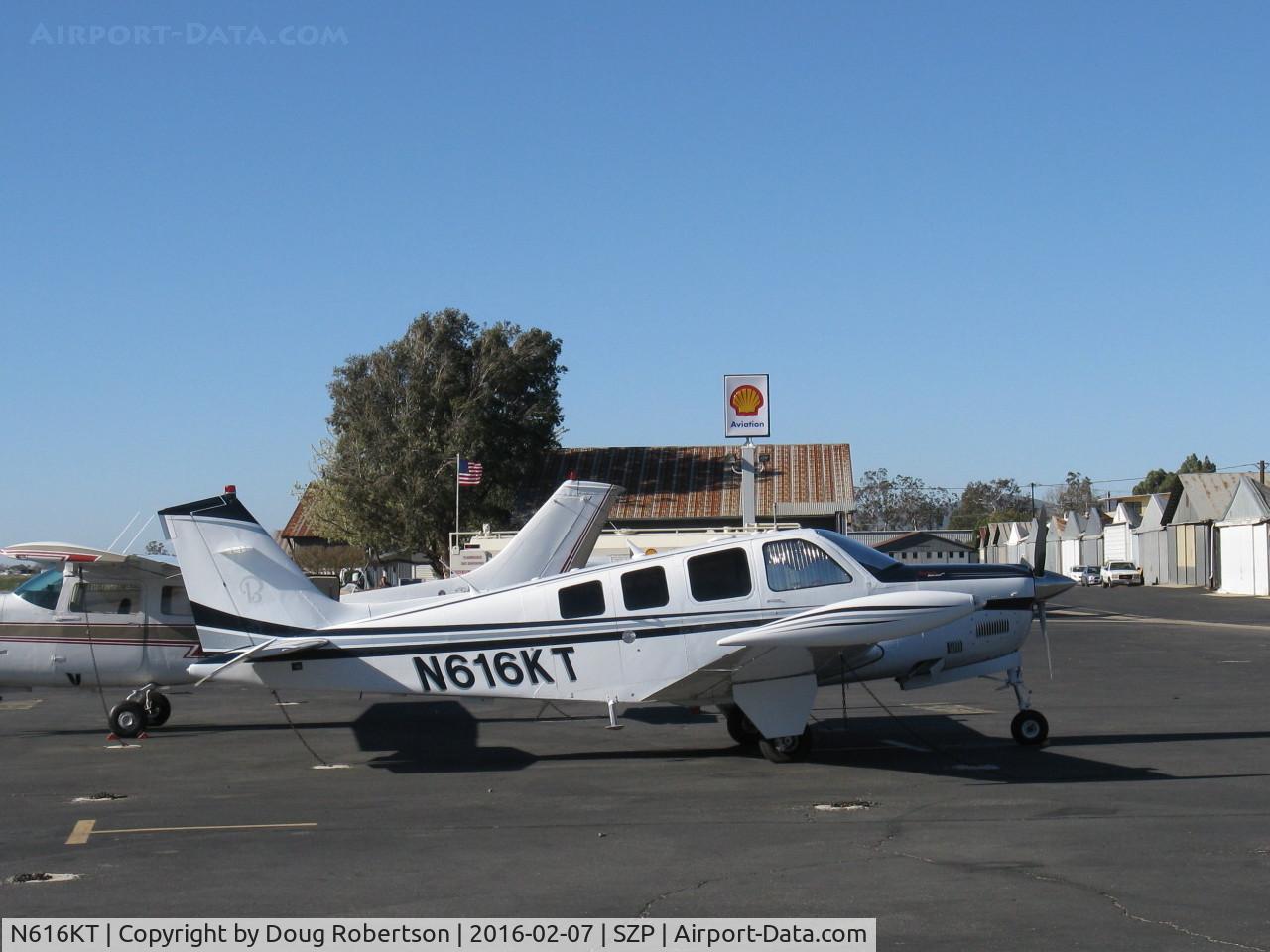 N616KT, Raytheon Aircraft Company G36 C/N E-3737, 2006 Raytheon-Beech G36 BONANZA, Continental IO-550-B 300 Hp