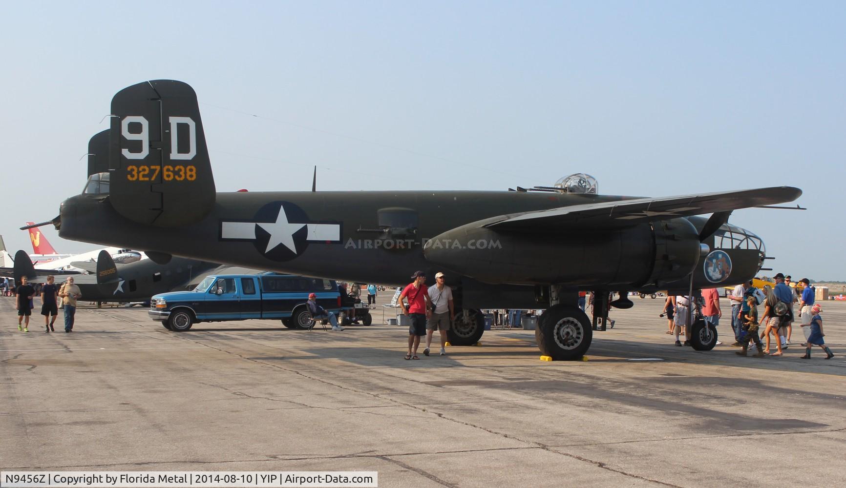 N9456Z, 1943 North American TB-25N Mitchell C/N 108-33214, Briefing Time
