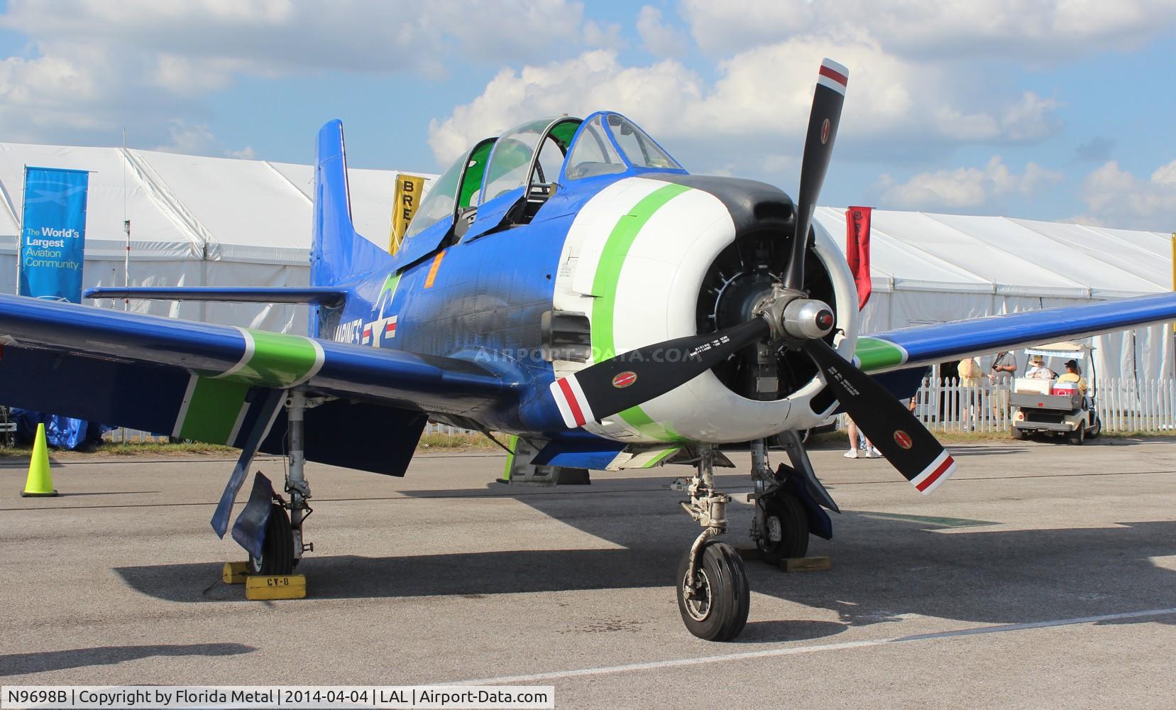 N9698B, 1950 North American T-28A Trojan C/N 50-225, T-28A