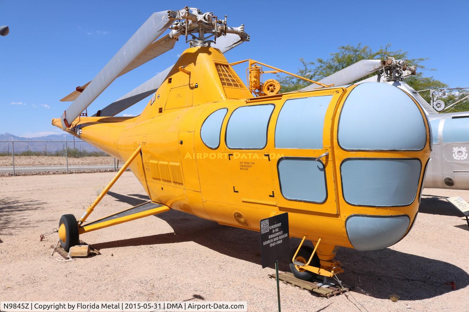 N9845Z, 1949 Sikorsky H-5G C/N 51127, Sikorsky H-5G