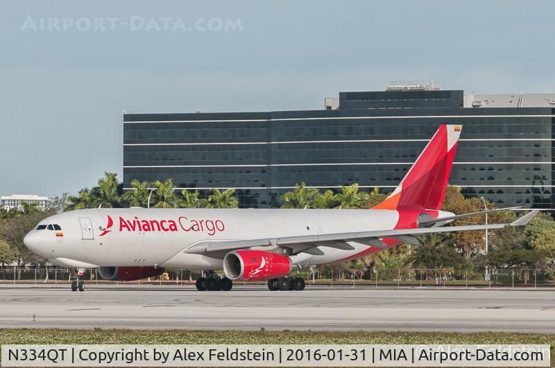 N334QT, 2013 Airbus A330-243F C/N 1448, Miami