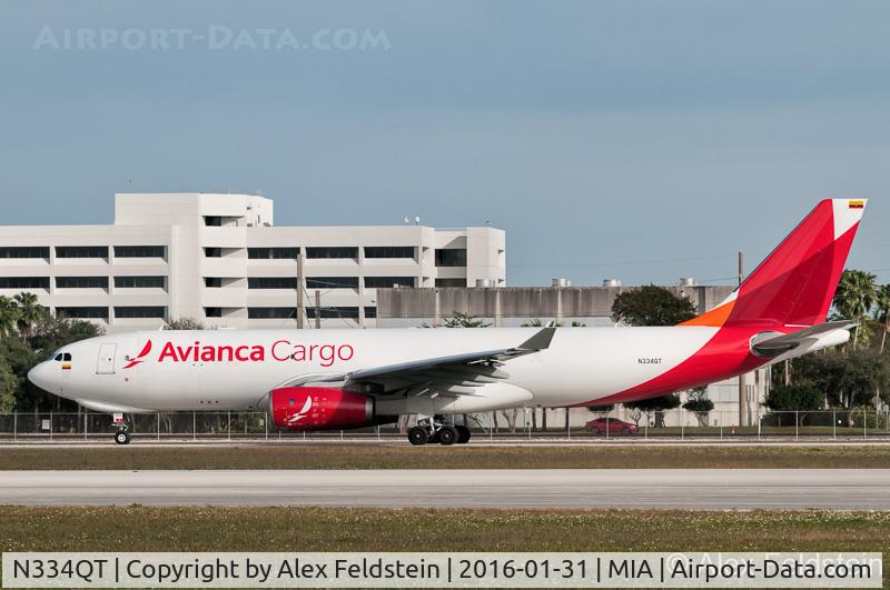 N334QT, 2013 Airbus A330-243F C/N 1448, Miami