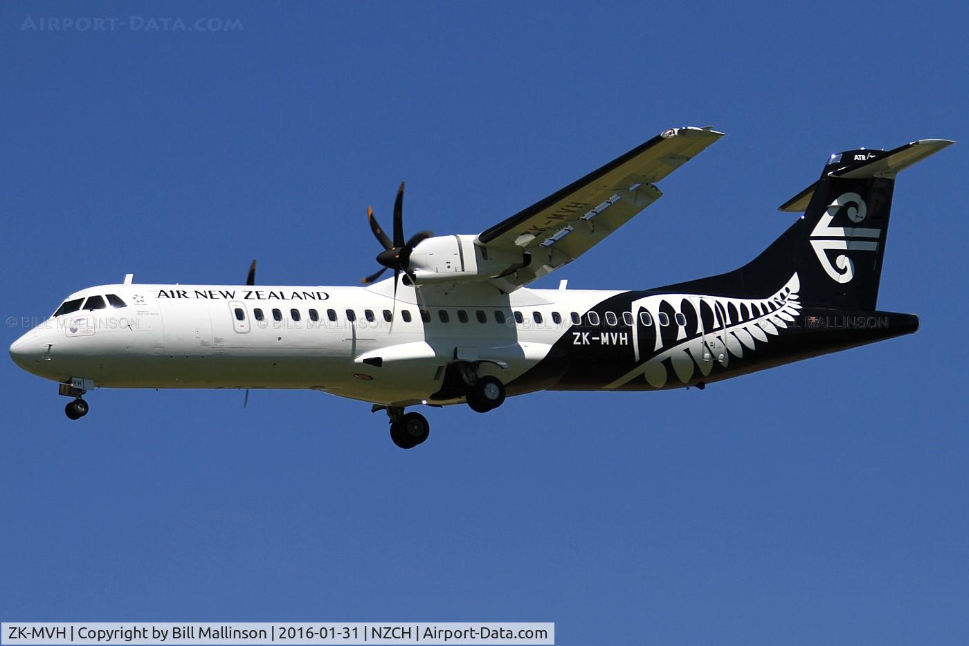 ZK-MVH, 2015 ATR 72-212A C/N 1304, FINALS TO 02