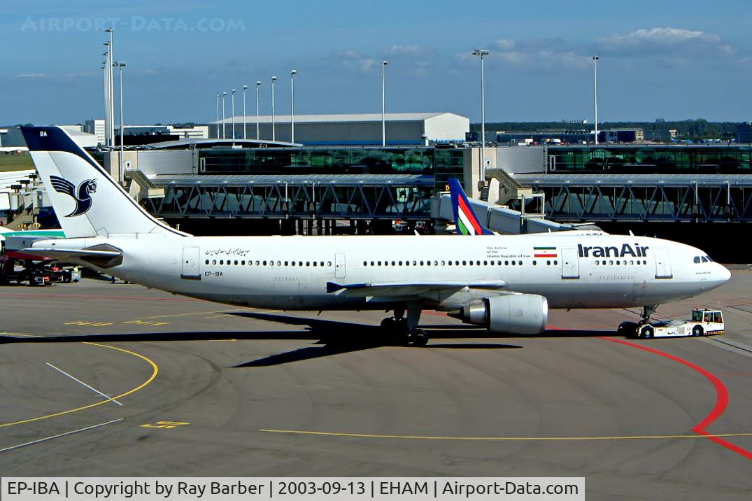 EP-IBA, 1993 Airbus A300B4-605R C/N 723, Airbus A300B4-605R [723] (Iran Air) Schiphol~PH 13/09/2003