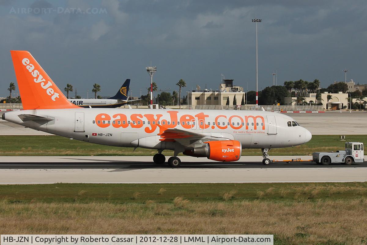 HB-JZN, 2005 Airbus A319-111 C/N 2387, To SR Techniks