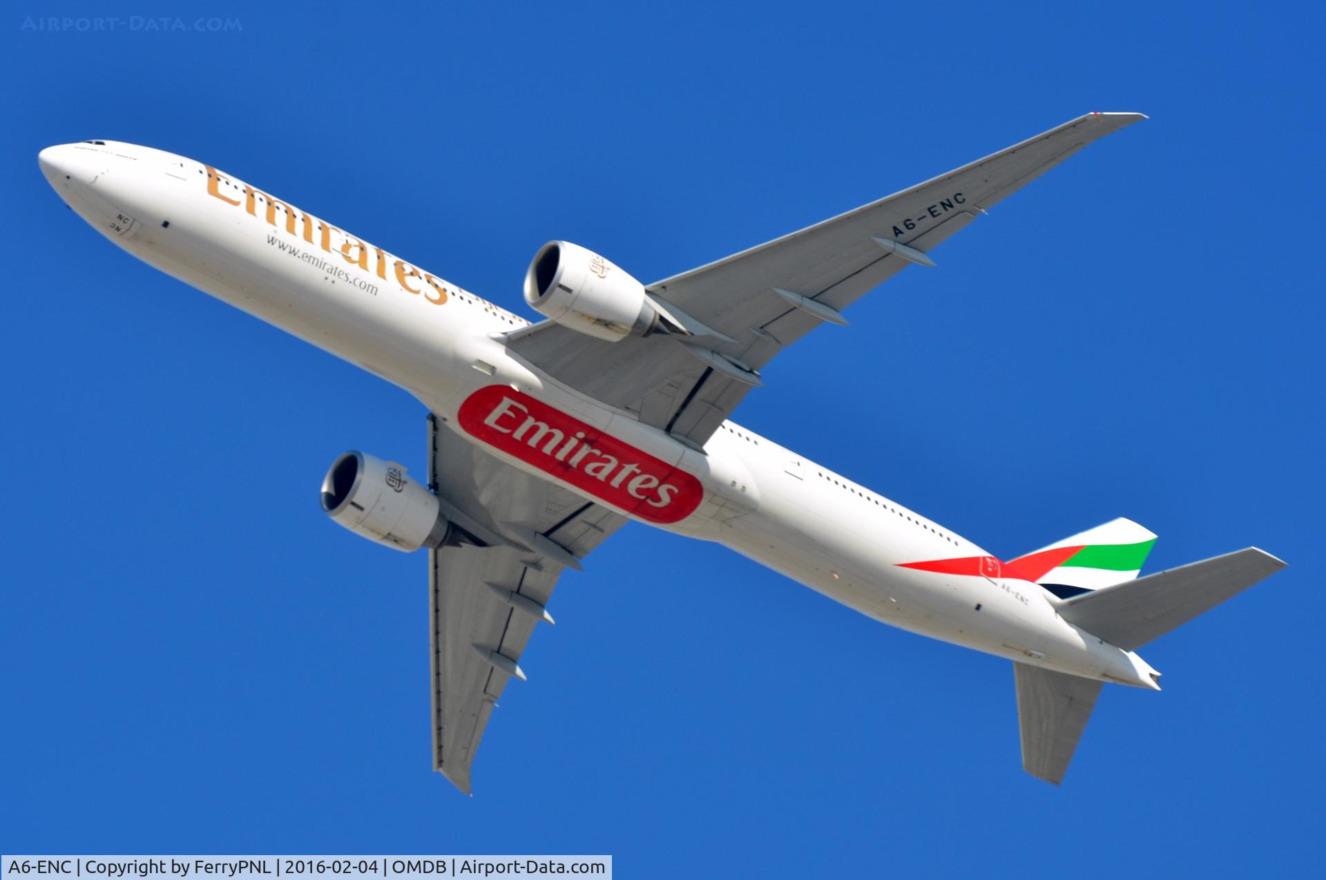 A6-ENC, 2012 Boeing 777-31H/ER C/N 41083, Emirates B773