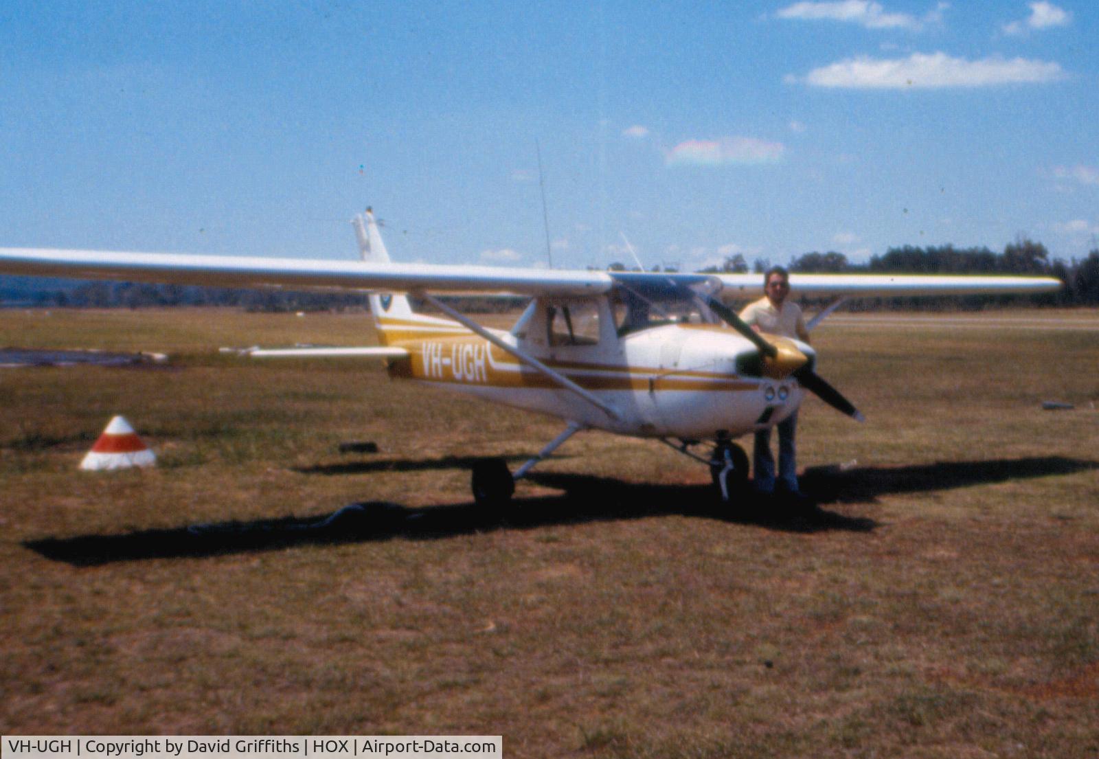 VH-UGH, 1975 Cessna 150M C/N 15077308, Flown out of Hoxton Park NSW by NSW Police Aero Club. c1981
