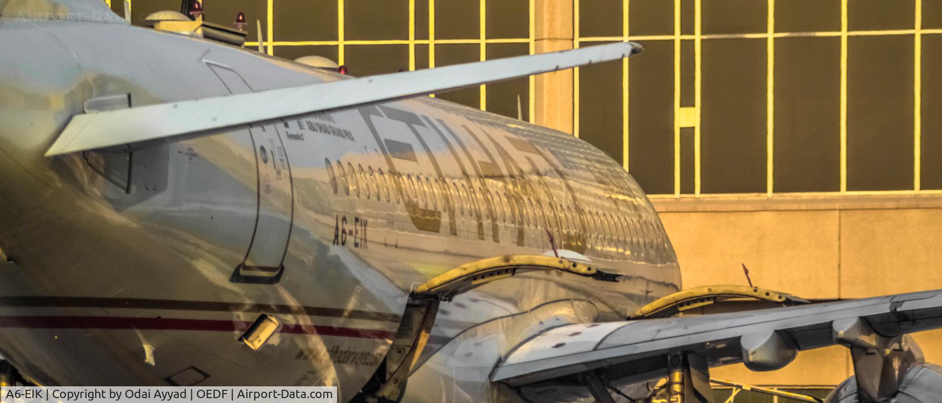 A6-EIK, 2008 Airbus A320-232 C/N 3676, Etihad Airways , Parked in Dammam Airport