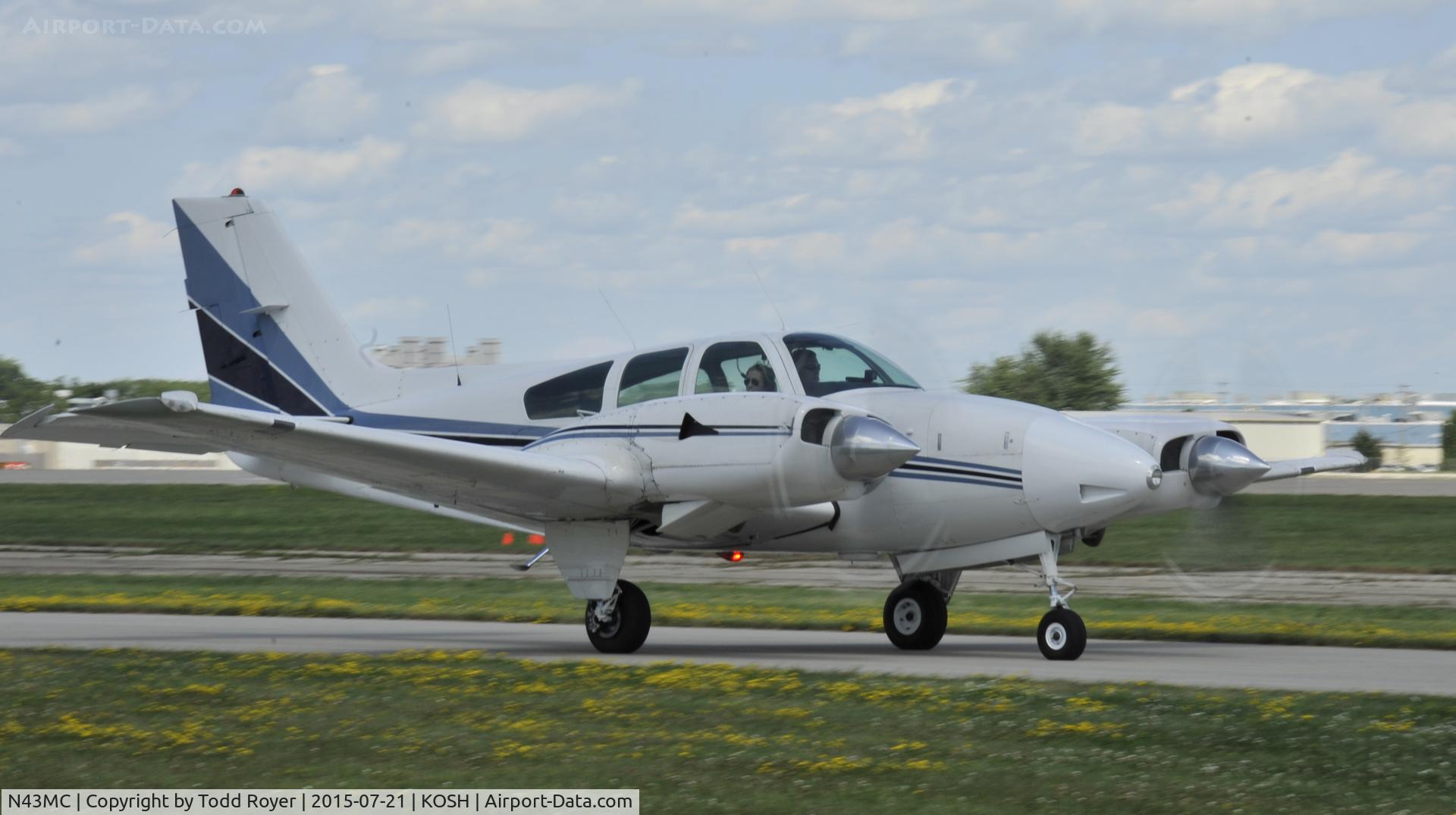 N43MC, 1970 Beech A56TC C/N TG-85, Airventure 2015