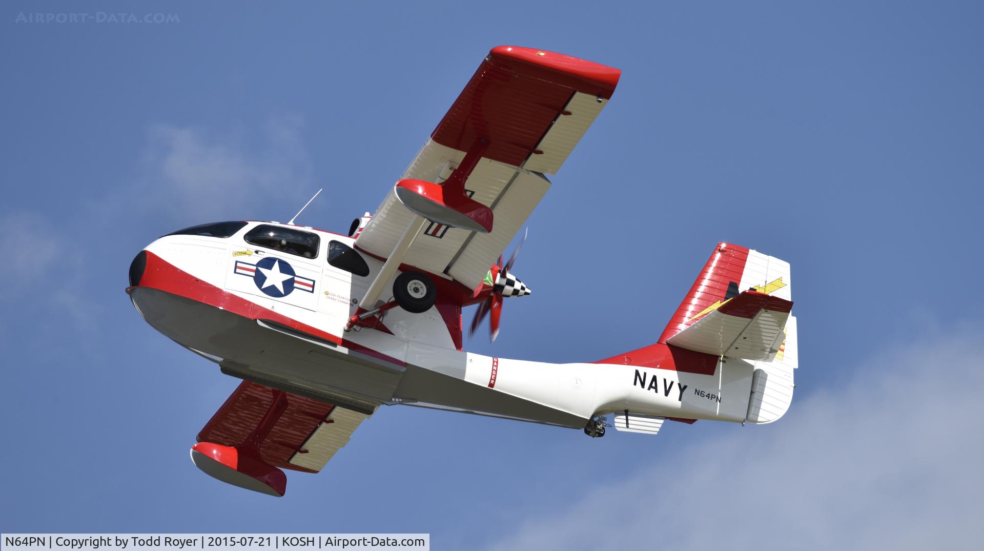N64PN, 2008 Republic RC-3 Seabee C/N 749, Airventure 2015