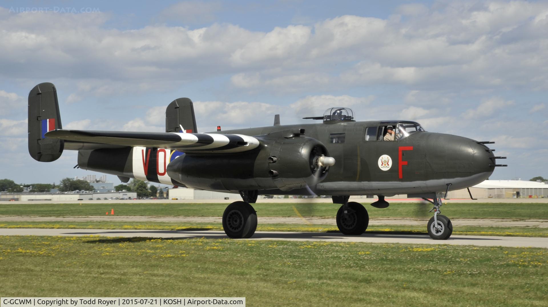 C-GCWM, 1945 North American B-25J Mitchell Mitchell C/N 108-47734, Airventure 2015