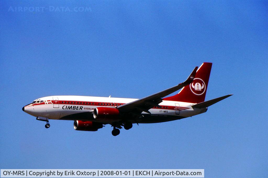 OY-MRS, 2002 Boeing 737-76N C/N 32737, OY-MRS landing rw 22L in CPH JUN10