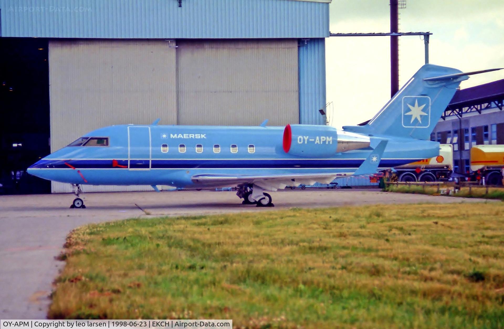 OY-APM, 1994 Canadair Challenger 601-3R (CL-600-2B16) C/N 5153, Copenhagen 23.6.98