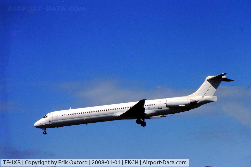 TF-JXB, 1989 McDonnell Douglas MD-82 (DC-9-82) C/N 49909, TF-JXB landing in CPH on rw 22L MAY06